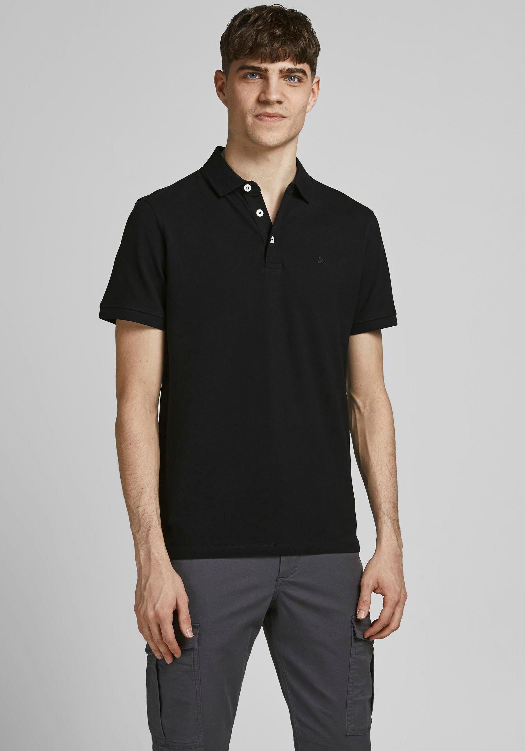 Jack & Jones Poloshirt Paulos Polo black