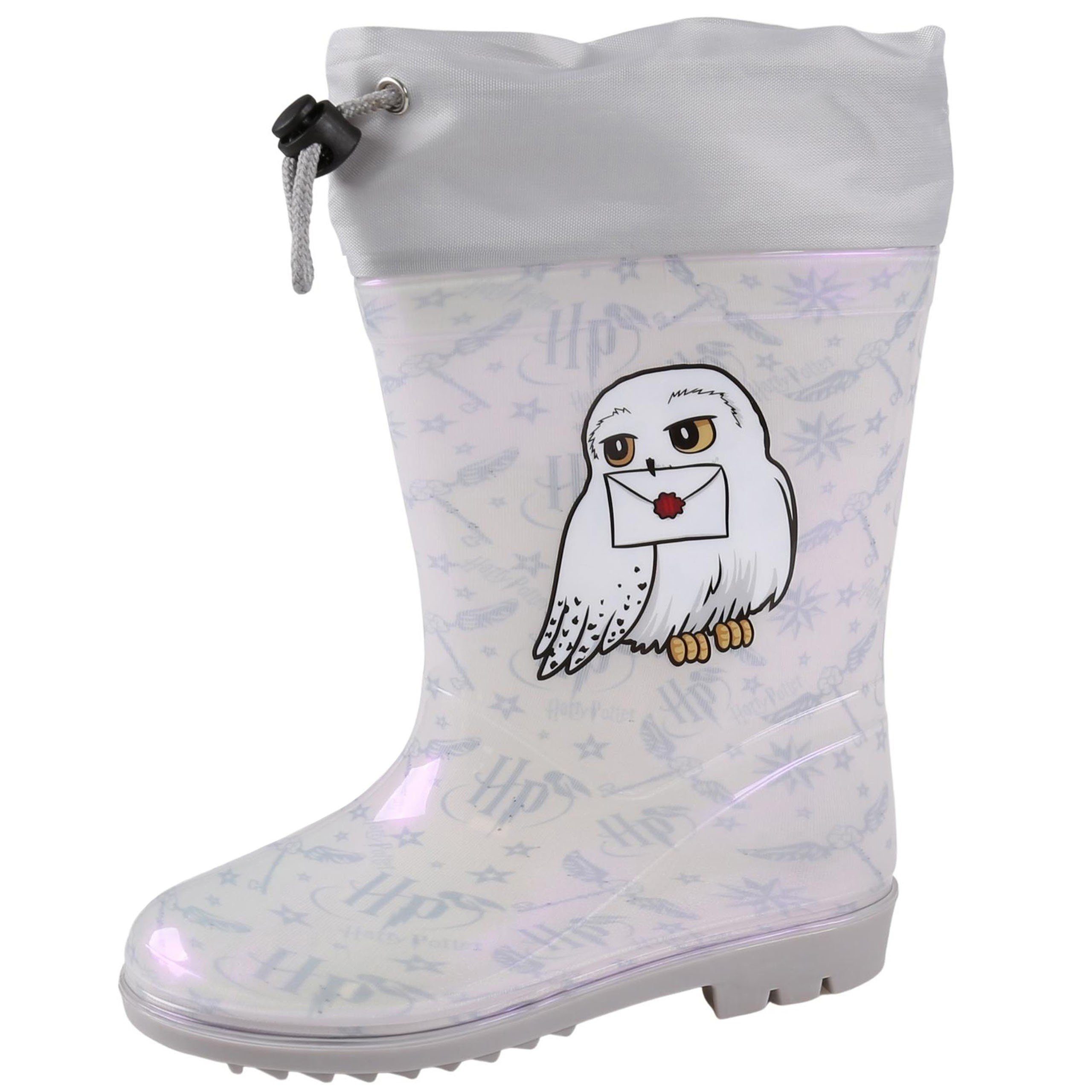 Sarcia.eu Harry Potter Regenstiefel für Kinder, mit Strickbündchen 27/28 EU Hausschuh