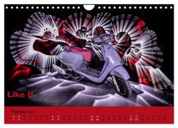 CALVENDO Wandkalender Roller Fieber (Wandkalender 2025 DIN A4 quer), CALVENDO Monatskalender