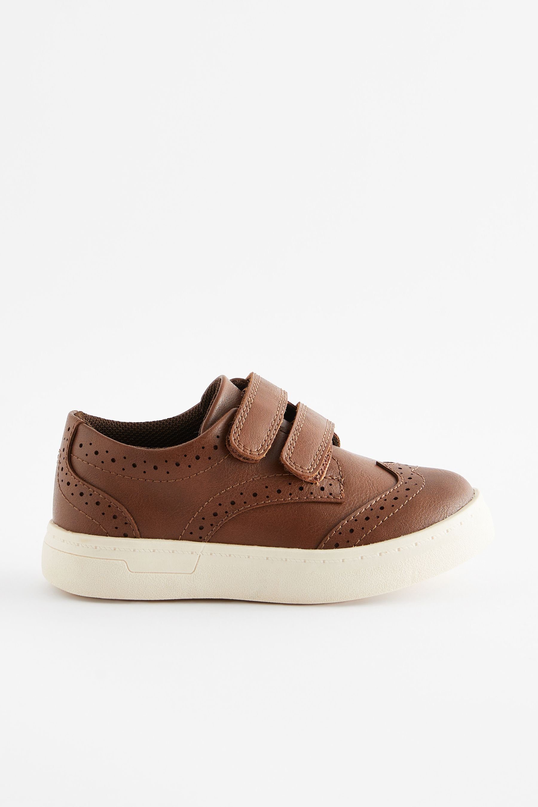 Brogues mit Klettverschluss Klettschuh