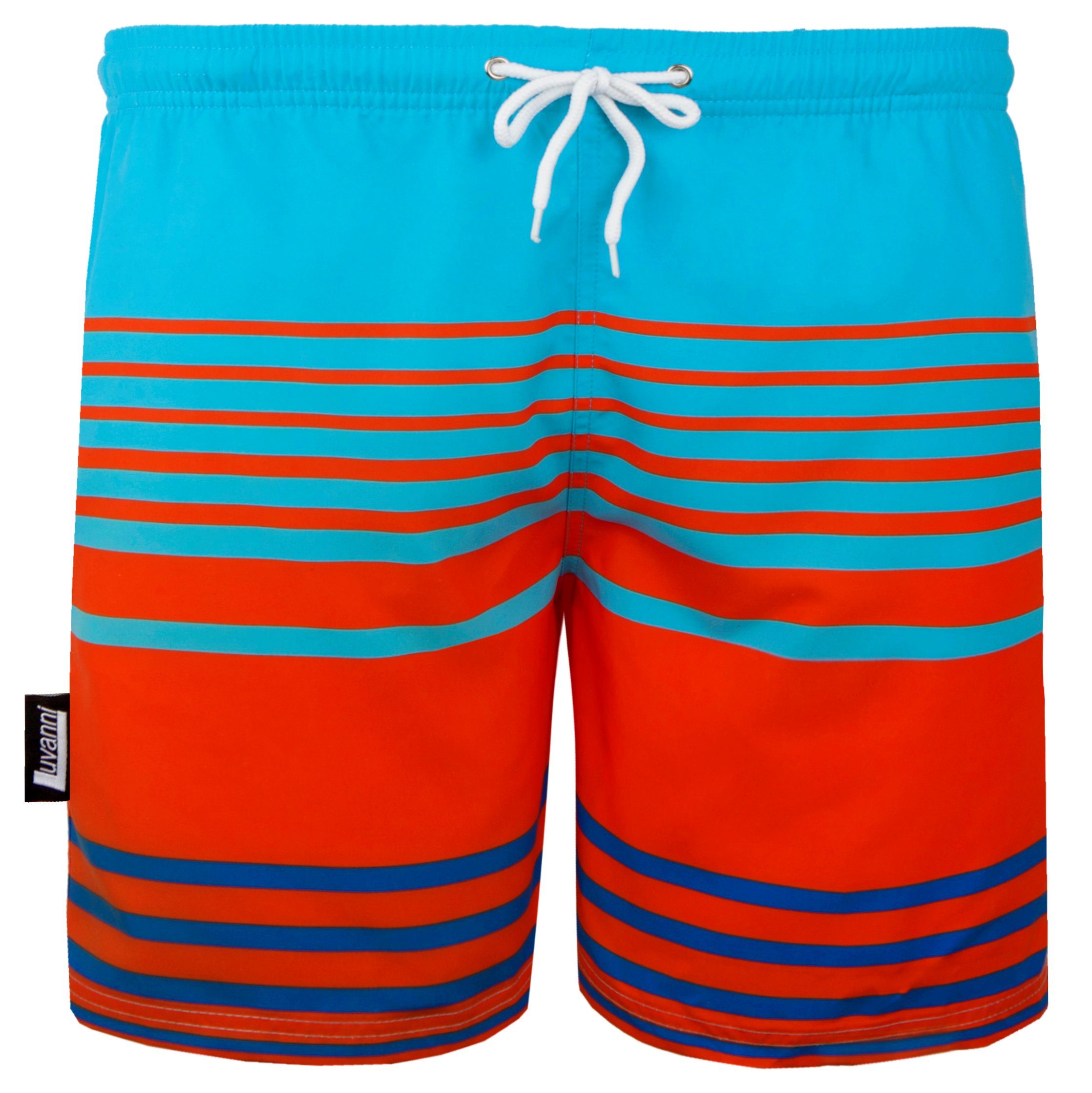 Luvanni Badehose Badehose Herren Schnelltrocknende Beachshorts Badeshorts R günstig online kaufen