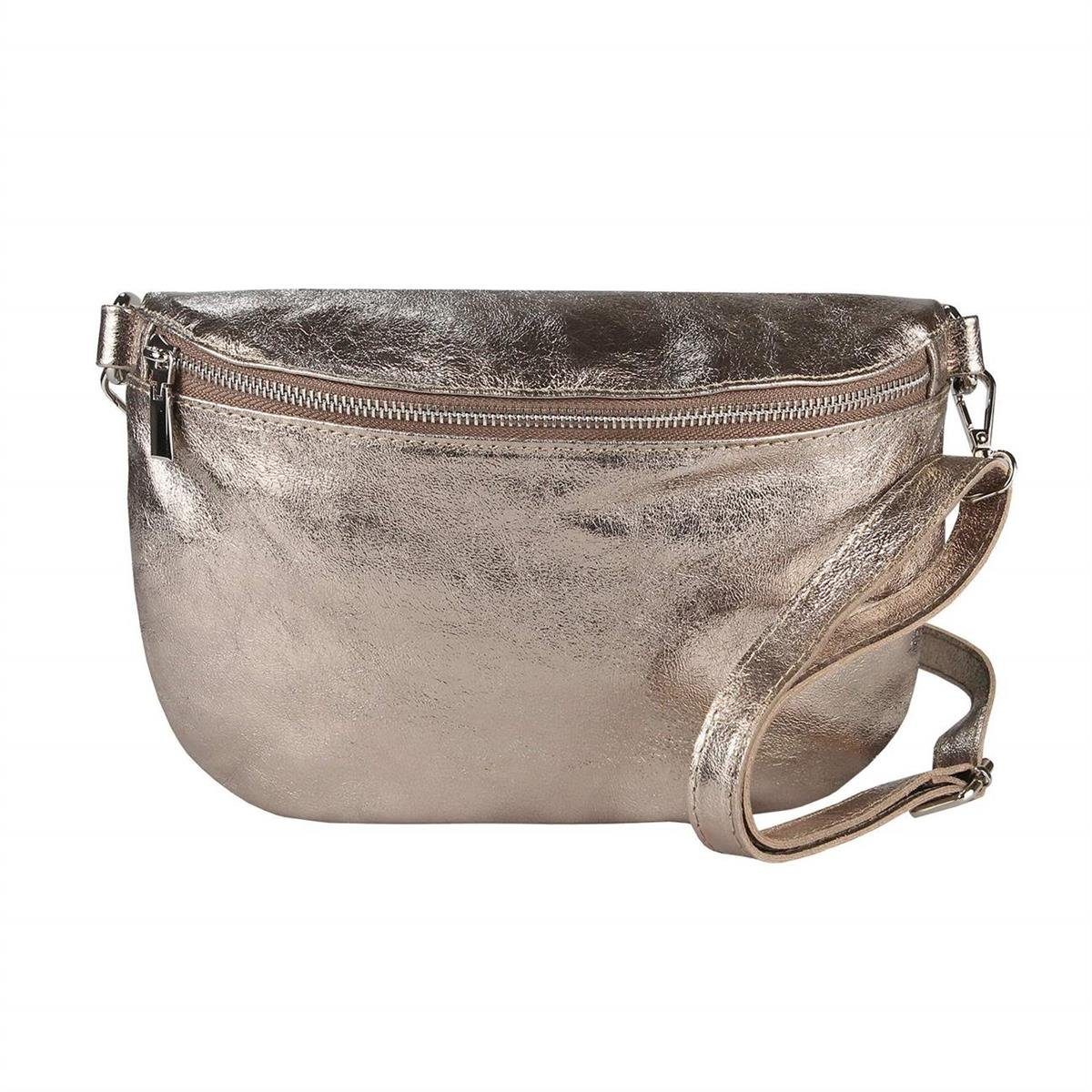 Bauchtasche Damen Leder Gürteltasche Hüfttasche CrossBody Handytasche