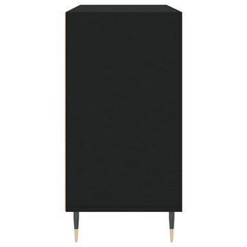 furnicato Sideboard Schwarz 103,5x35x70 cm Holzwerkstoff