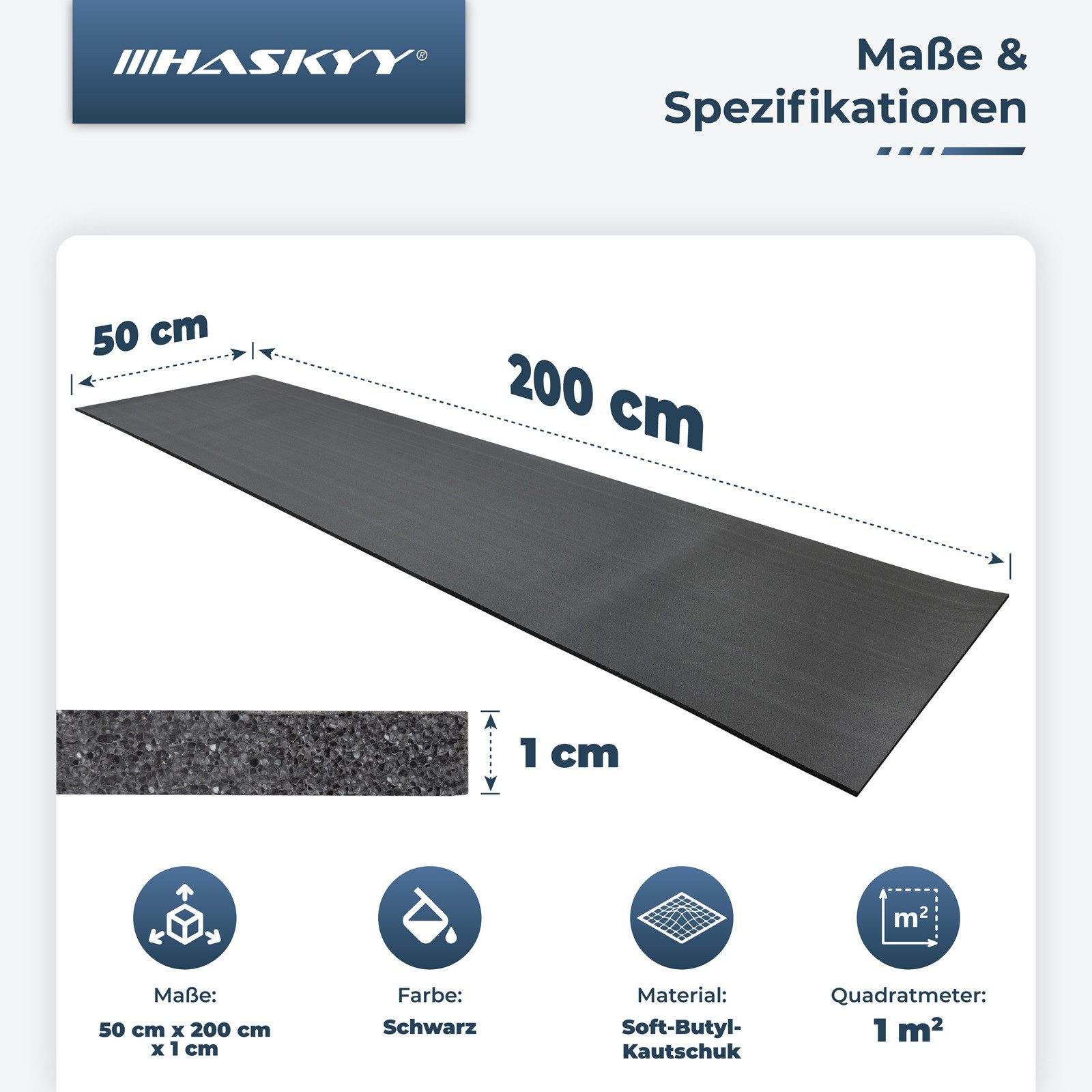 HASKYY Akustikplatte HASKYY Schaumdämmung Akustik Schaumstoff günstig online kaufen