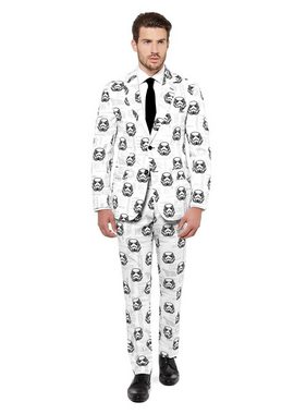 Opposuits Partyanzug Stormtrooper, Spektakulärer Star Wars Anzug für coole Typen