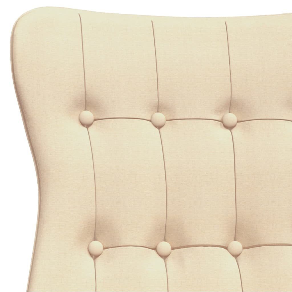 furnicato Sessel Relaxsessel Creme Stoff