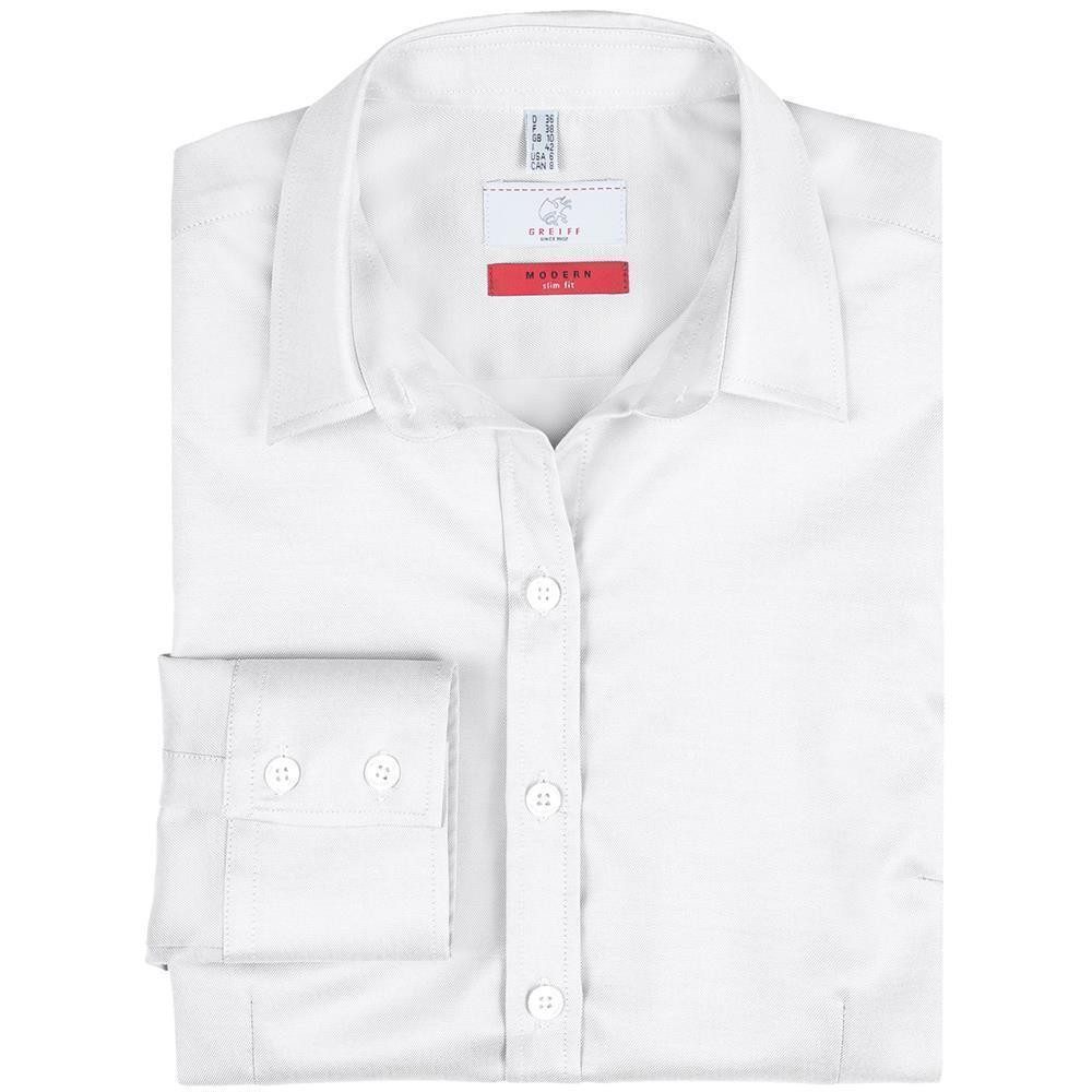 GREIFF Langarmbluse Greiff Modern with 37.5® Damen Bluse Langarm Kent Slim- günstig online kaufen
