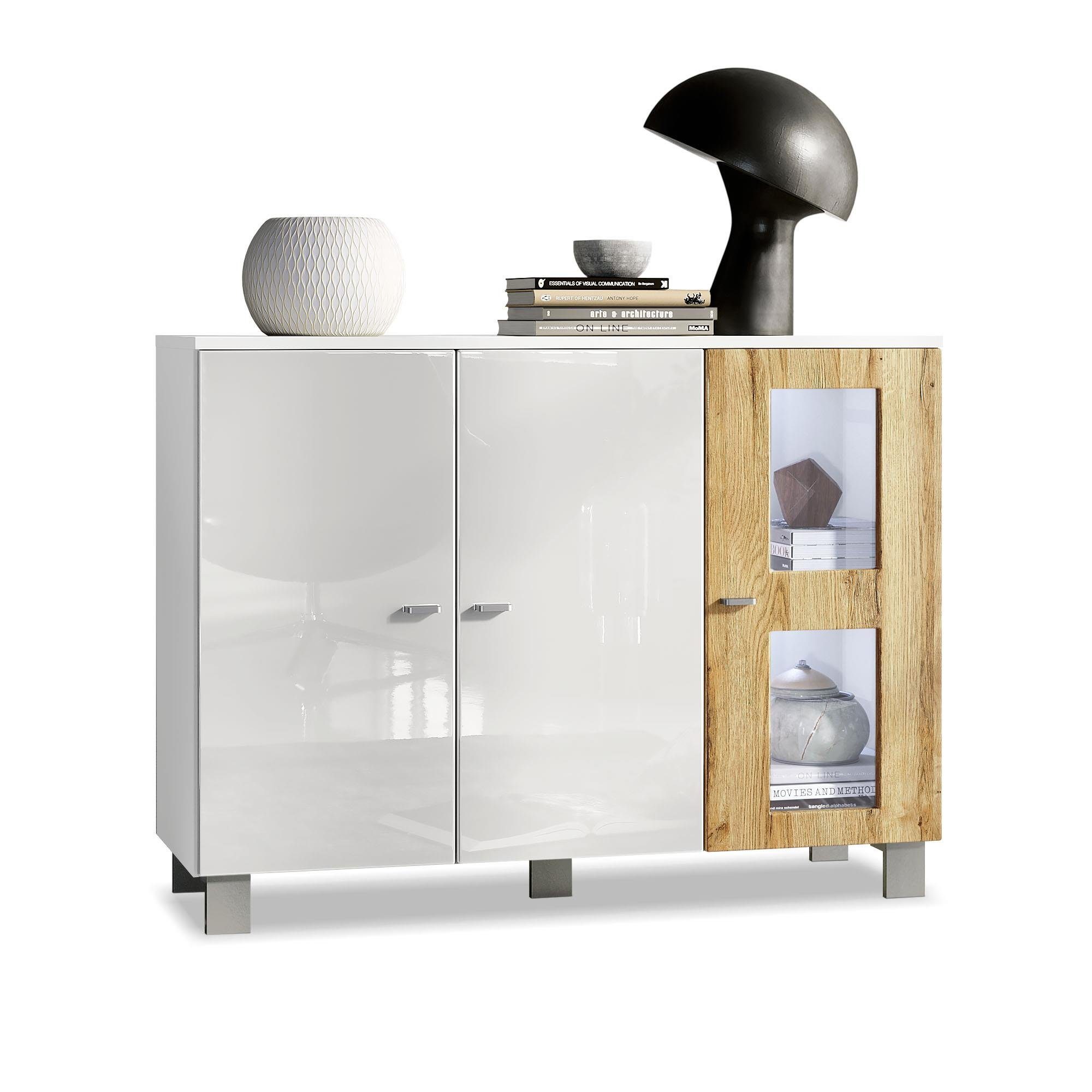 Vladon Sideboard Denjo (Kommode, mit 3 günstig online kaufen