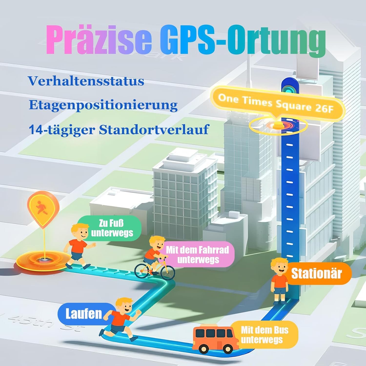 imoo X10-Grey Smartwatch (3,8 cm, sim-karte), Kinder Smartwatch 4G