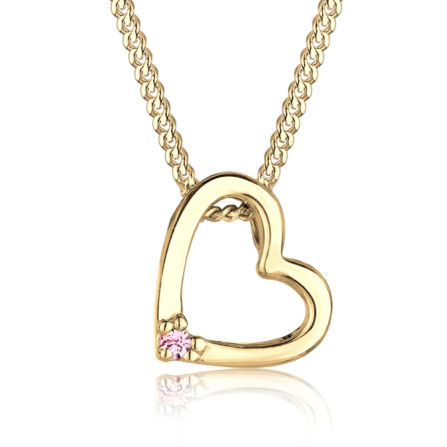 Elli Charm-Kette Halskette für Damen (keine Angabe, 1-tlg., Charm-Kette)