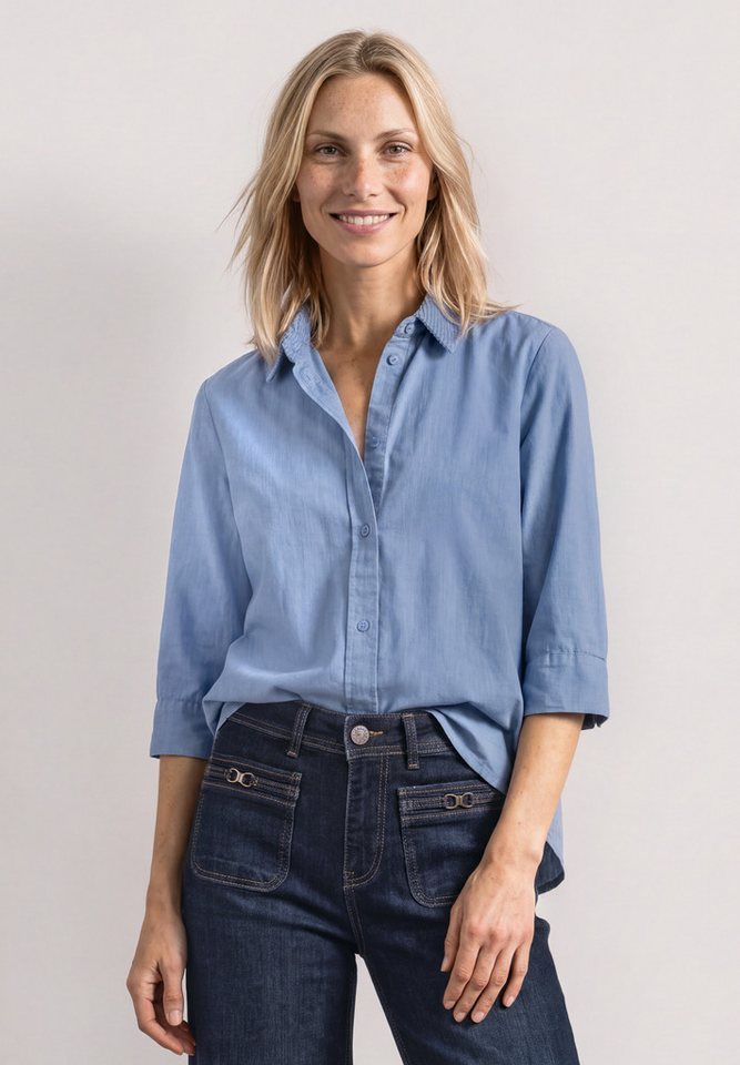 STREET ONE Hemdbluse in Cord-Optik