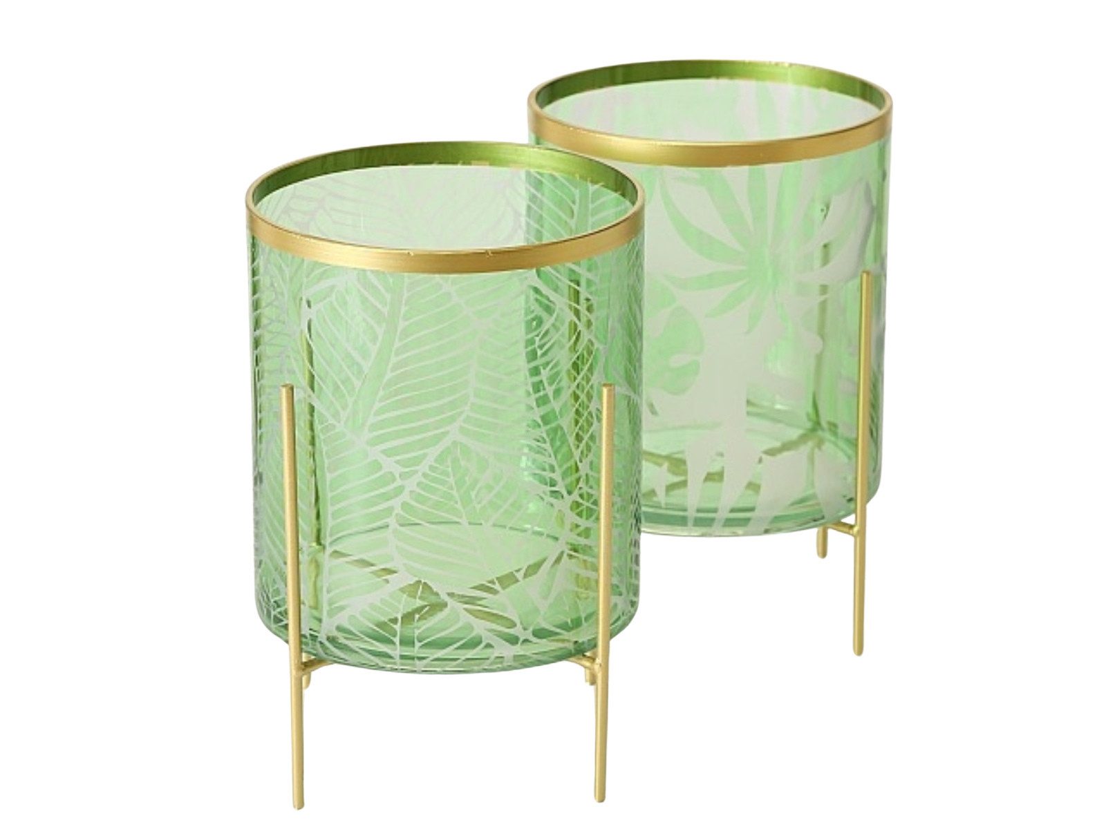 BOLTZE Windlicht Kaleo Windlicht grün sortiert 28 cm (1 Stück)