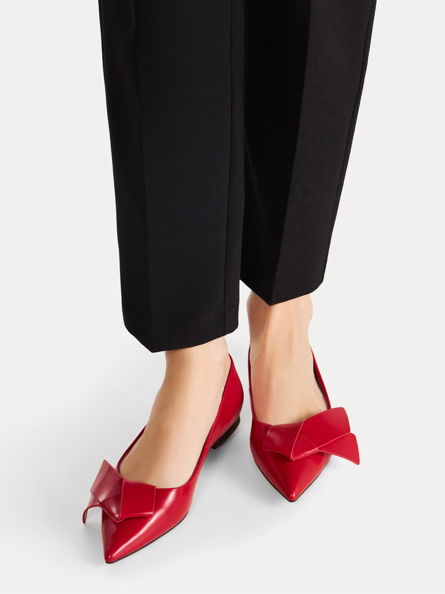 GINO ROSSI Gino Rossi Frauen-Ballerinas Rot Gino Rossi-VAL-V1166-211-2 Rot Ballerina