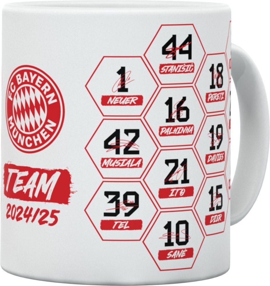 FC Bayern München Becher Tasse Signature 2024-25