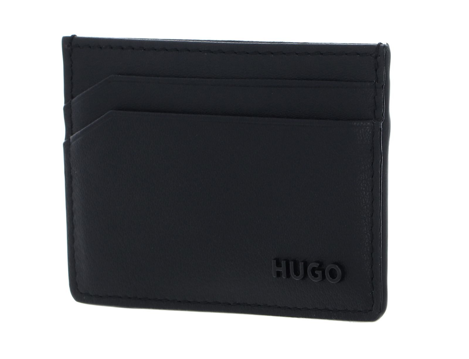 HUGO Kartenetui Cardcase, aus echtem Ziegenleder