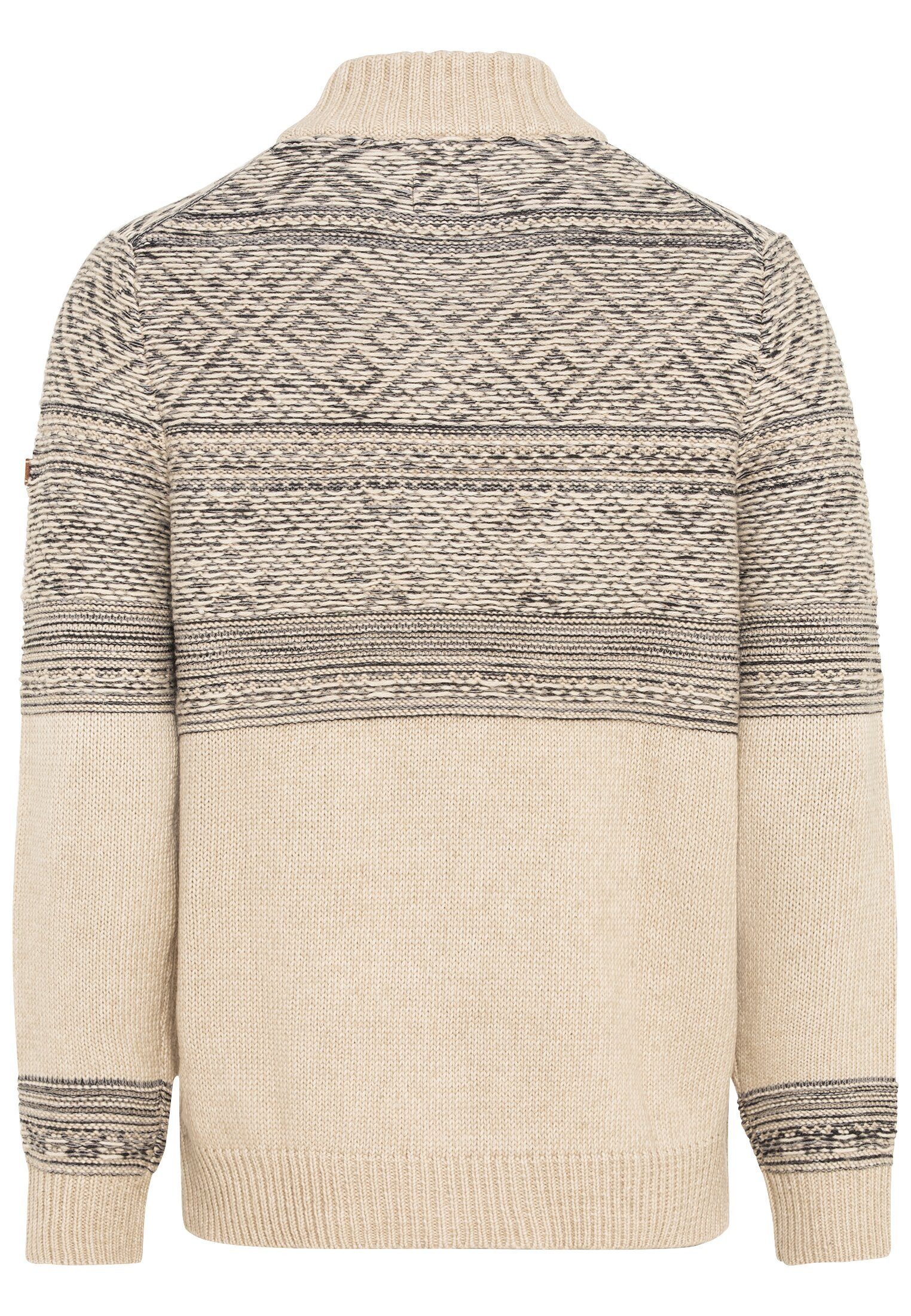 camel active Strickjacke Geknöpfte Strickjacke mit Stehkragen günstig online kaufen