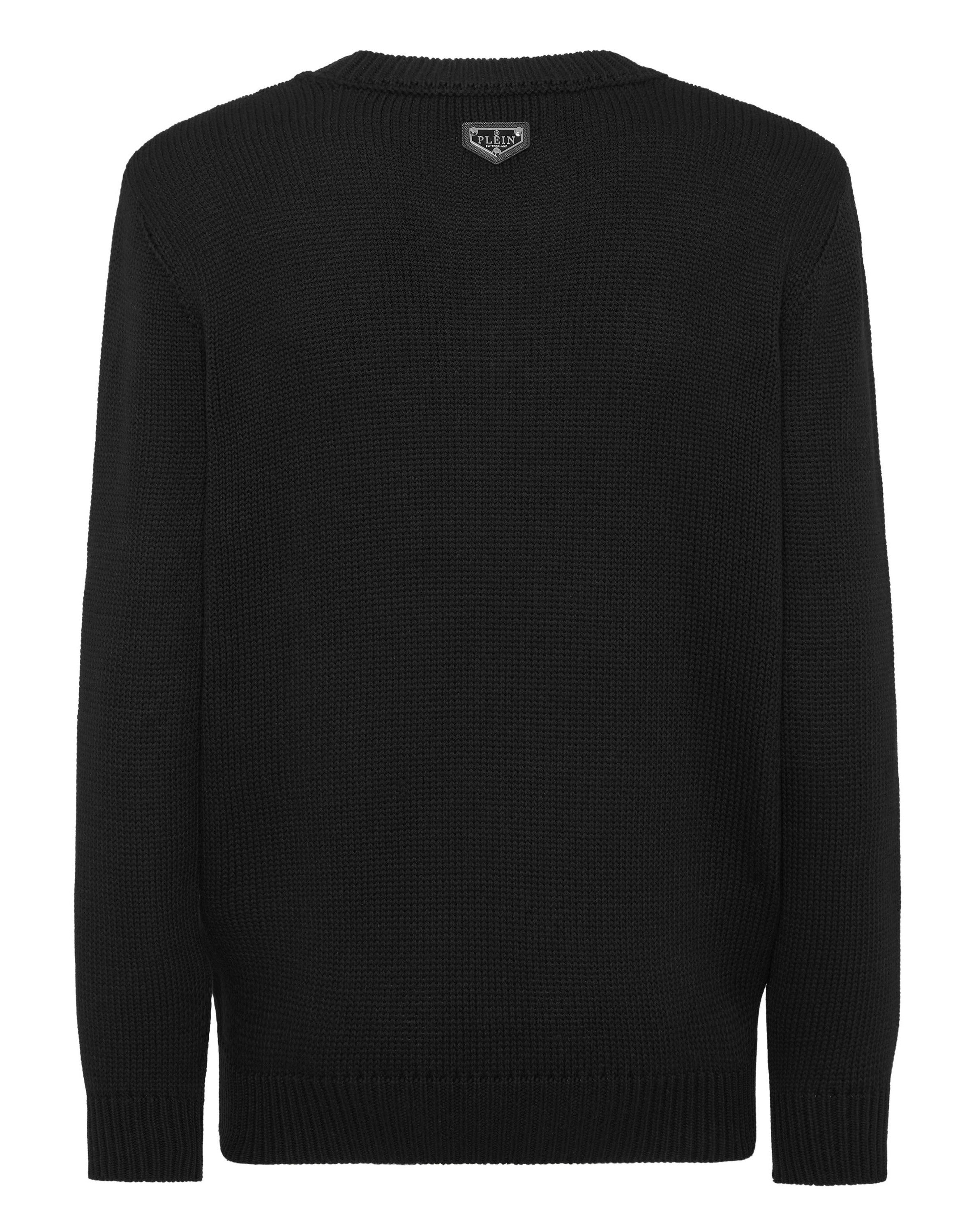 PHILIPP PLEIN Rundhalspullover Teddy