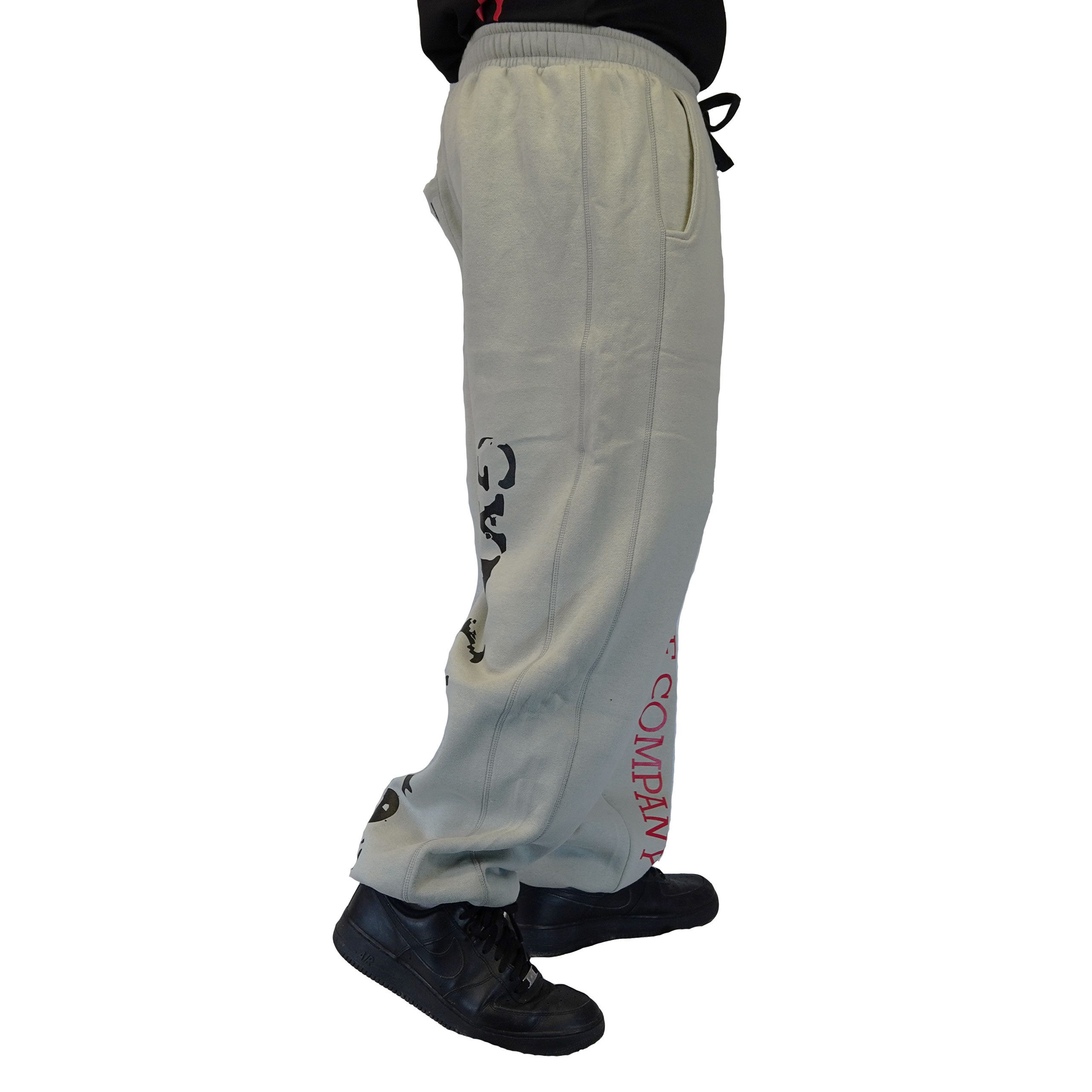 BRACHIAL THE LIFESTYLE COMPANY Sporthose Brachial Sporthose "Gym" hellgrau/schwarz