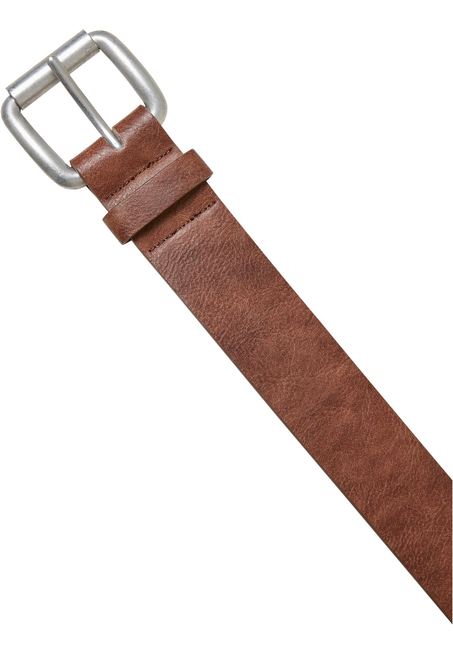 URBAN CLASSICS Hüftgürtel Accessoires Synthetic Leather Thorn Buckle Casual Belt brown