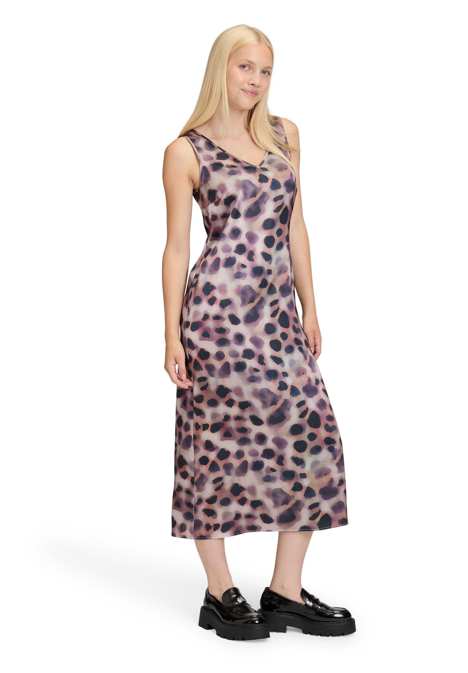 Cartoon Midikleid Damen 2er Set