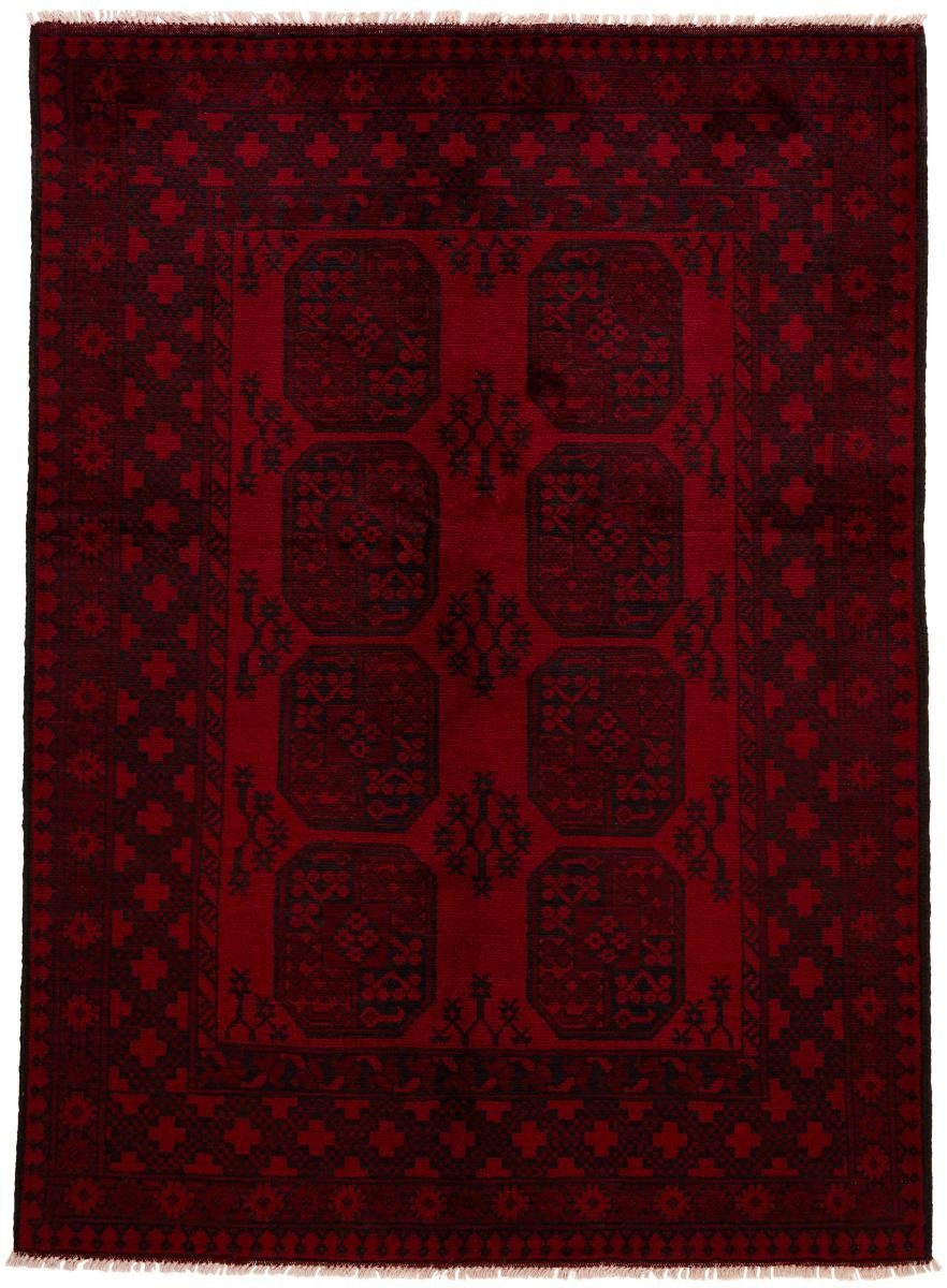 Orientteppich Afghan Akhche Trading, 6 Höhe: Orientteppich, Nain Handgeknüpfter mm rechteckig, 146x206