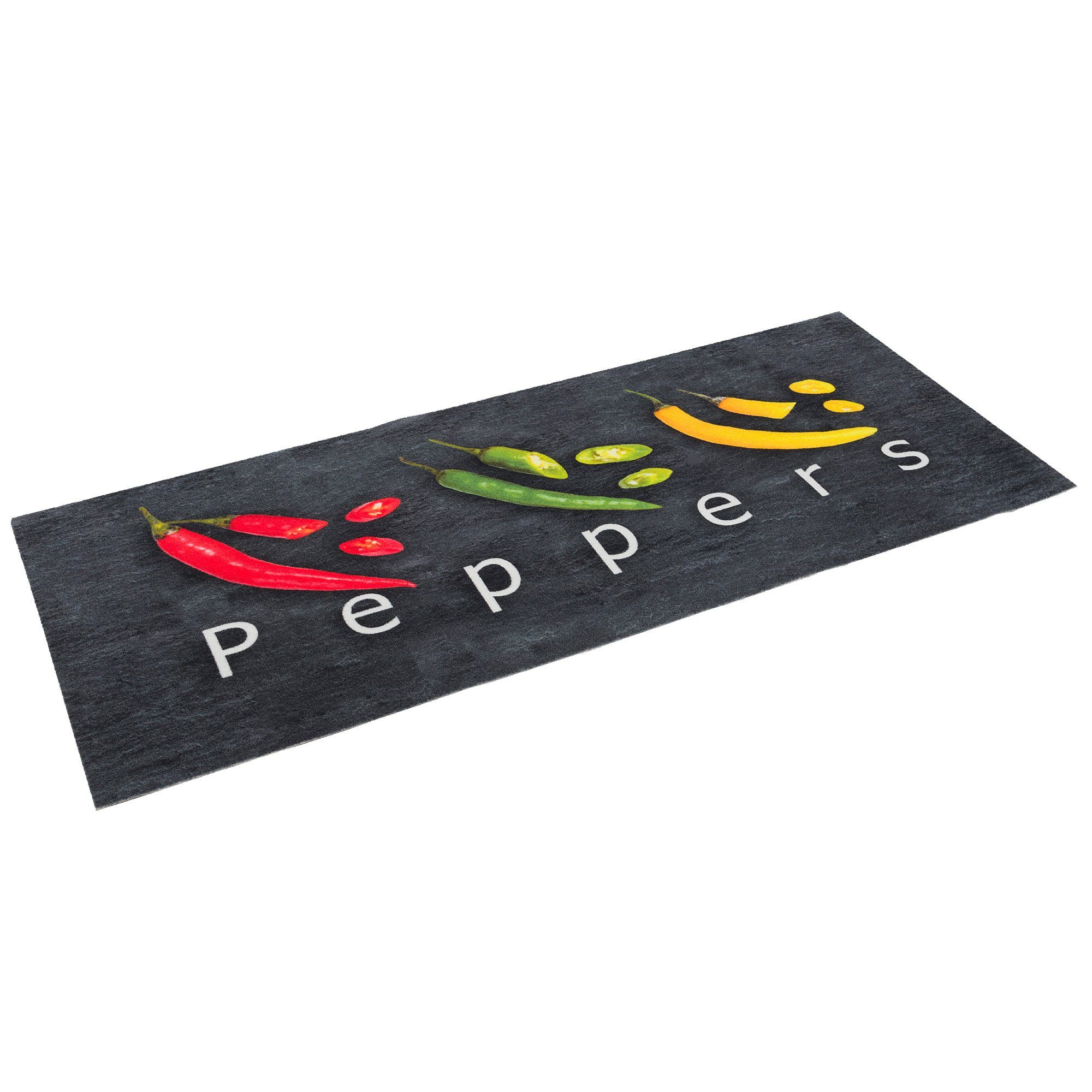 Teppich Trendy Küchenläufer Pergamon, Küchenläufer mm Höhe: Peppers, Rechteckig, 5