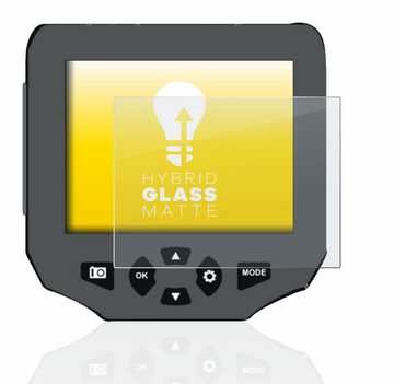 upscreen flexible Panzerglasfolie für Bresser Endoskopkamera 3,5", Displayschutzglas, Schutzglas Glasfolie matt entspiegelt