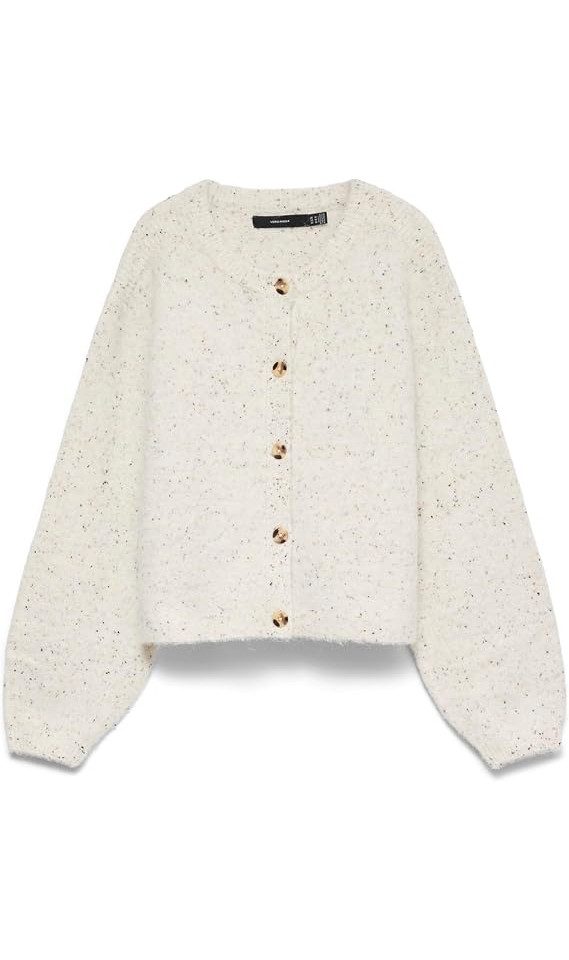 Vero Moda Strickjacke VMETTA LS O-NECK CARDIGAN