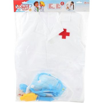 Toi-Toys Kostüm Doctor Verkleidungsset mit Kittel und Zubehör, für Kinder