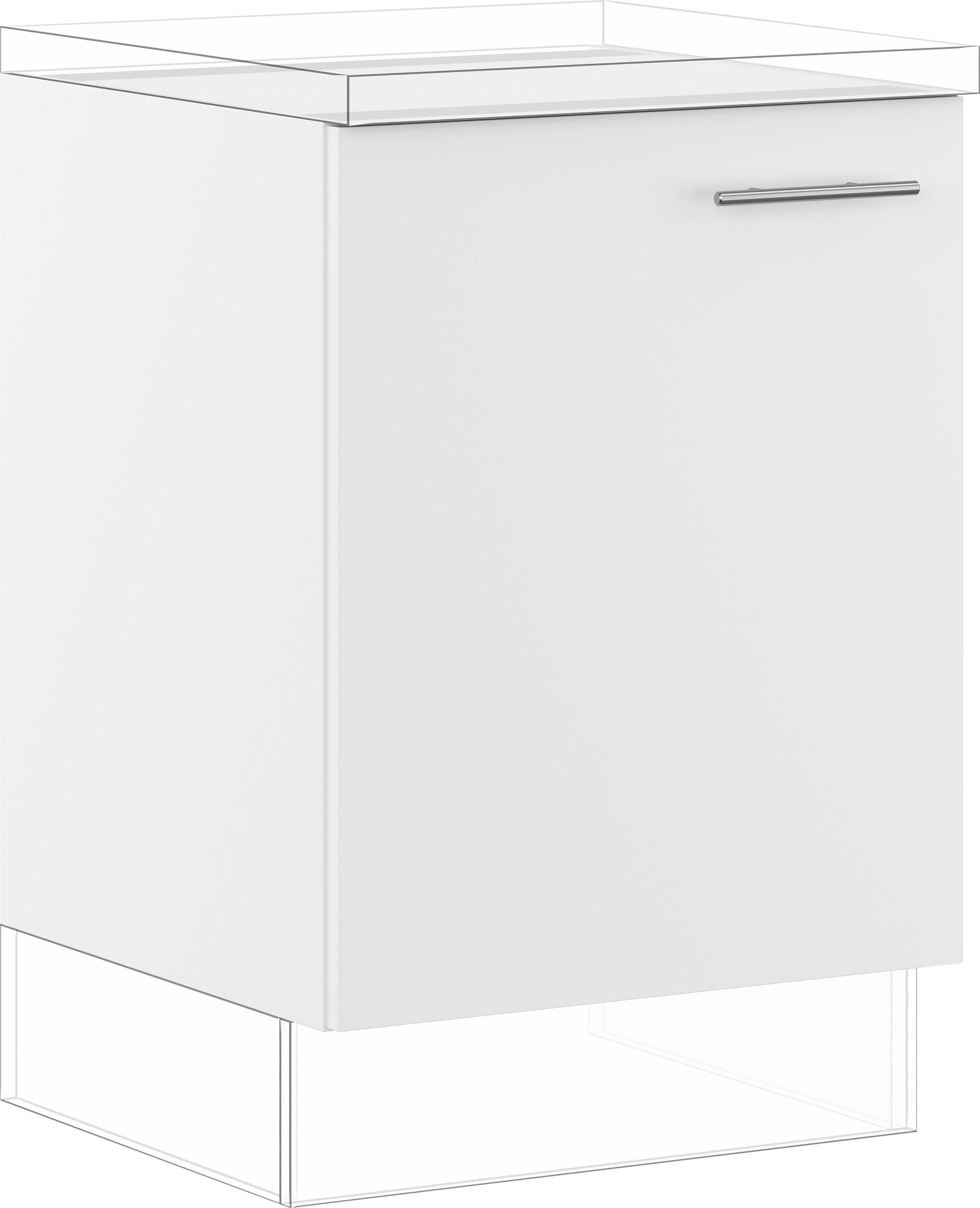 IMPULS KÜCHEN Unterschrank "Prag und Valencia", Breite/Höhe: 60/72,3 cm vormontiert, mit Soft-Close