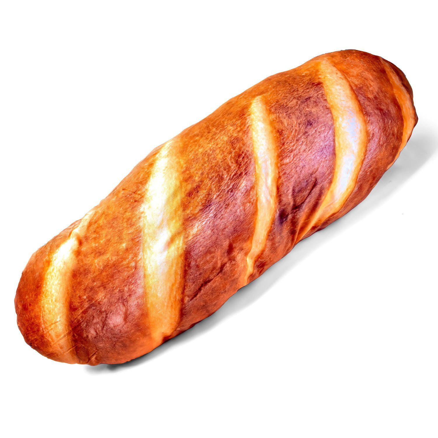 Feluna Sofakissen Baguette-Kissen Brotkissen, Stoffkissen in Brotform Zierkissen
