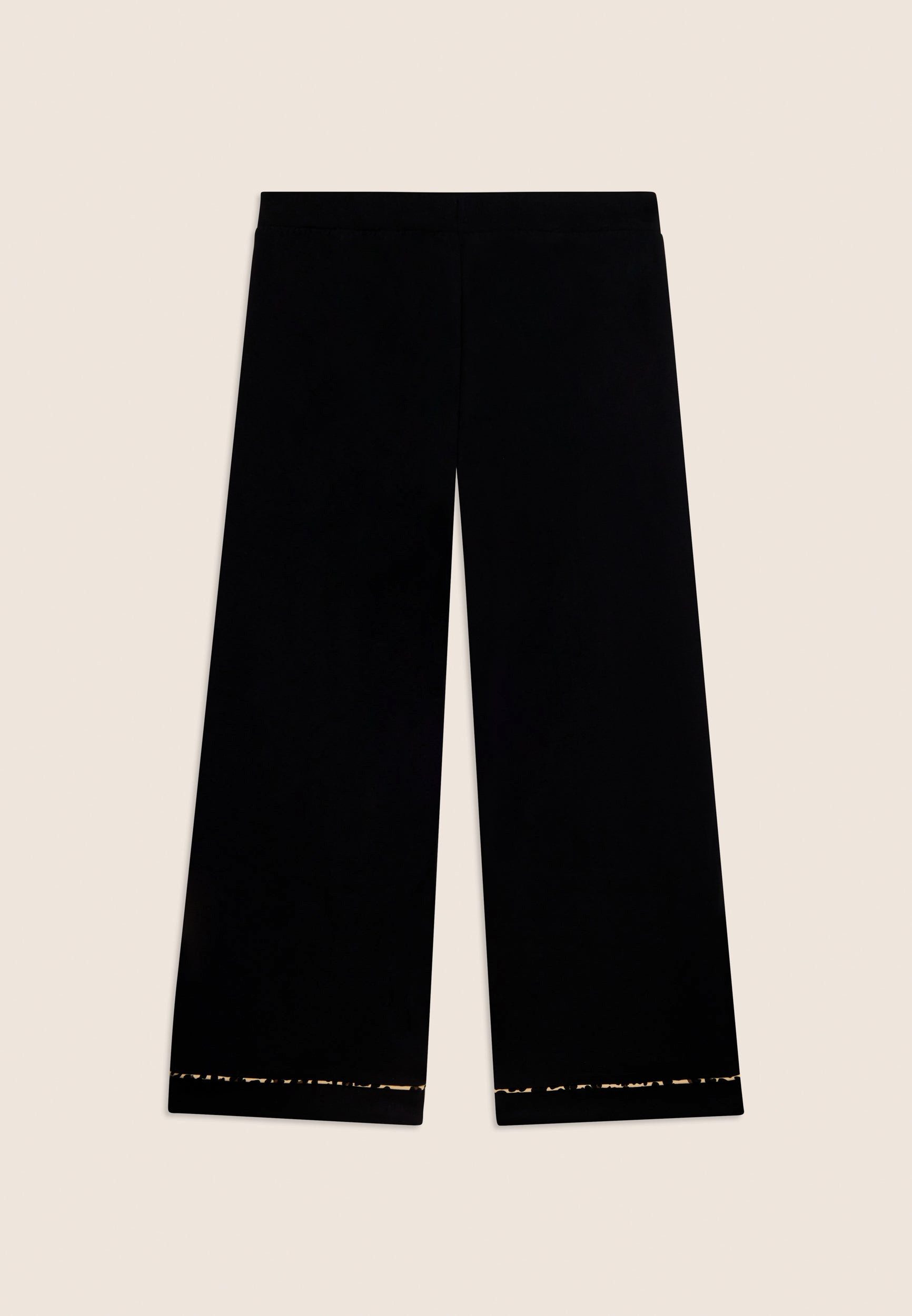 Freddy Culotte Jersey 7/8 tel Culotte mit elastischem Bund und Tunnelzug, bequem, weites Bein