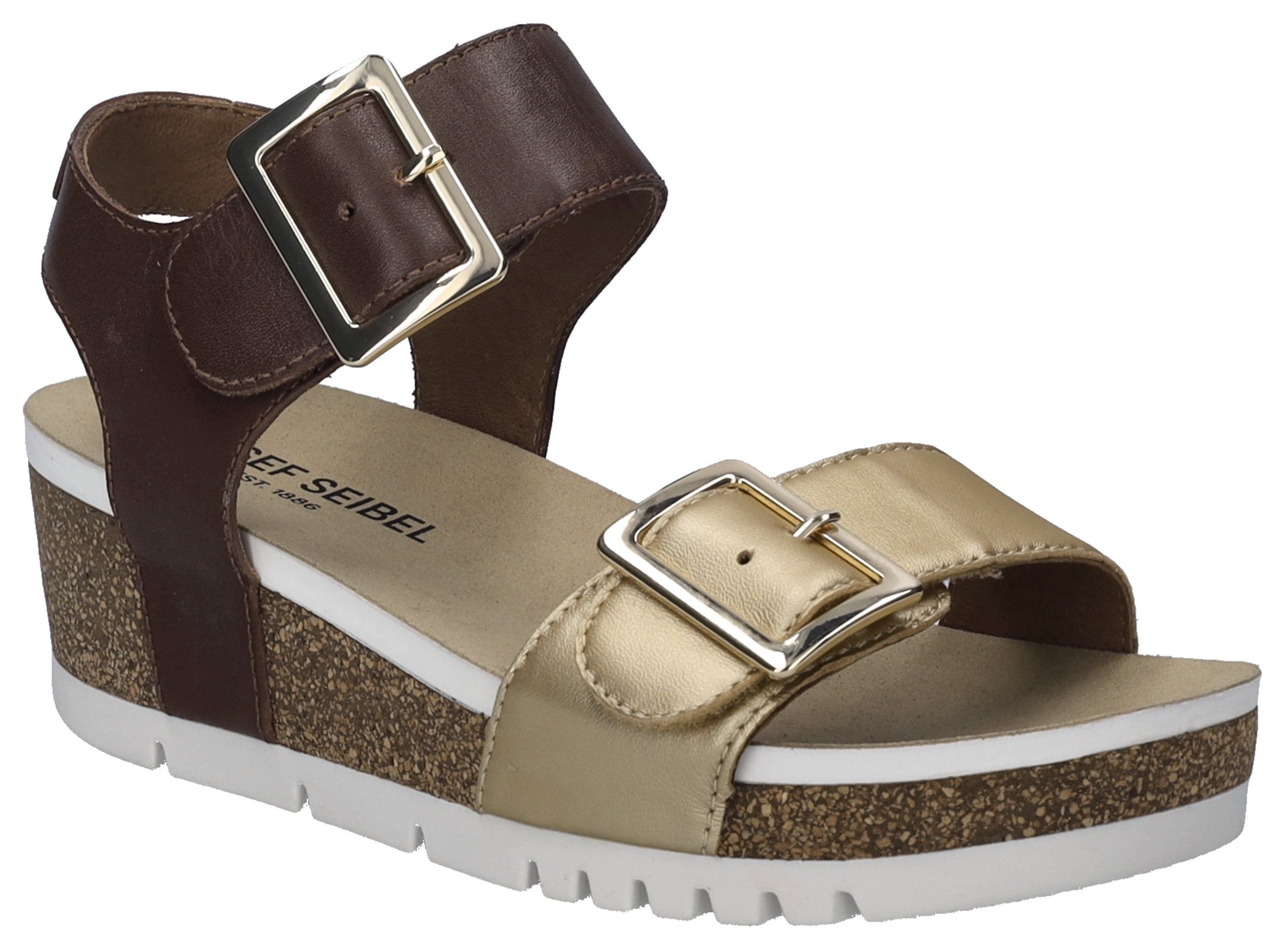 Josef Seibel Quinn 02 Sandale, Plateausandale, Keilsandalette, Klettschuh m günstig online kaufen