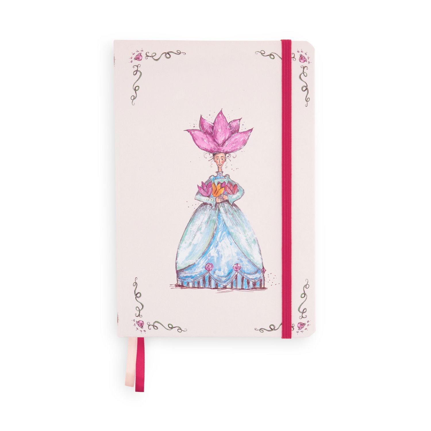 Notizbuch Notizbuch A5 ""Blütenkuss""
