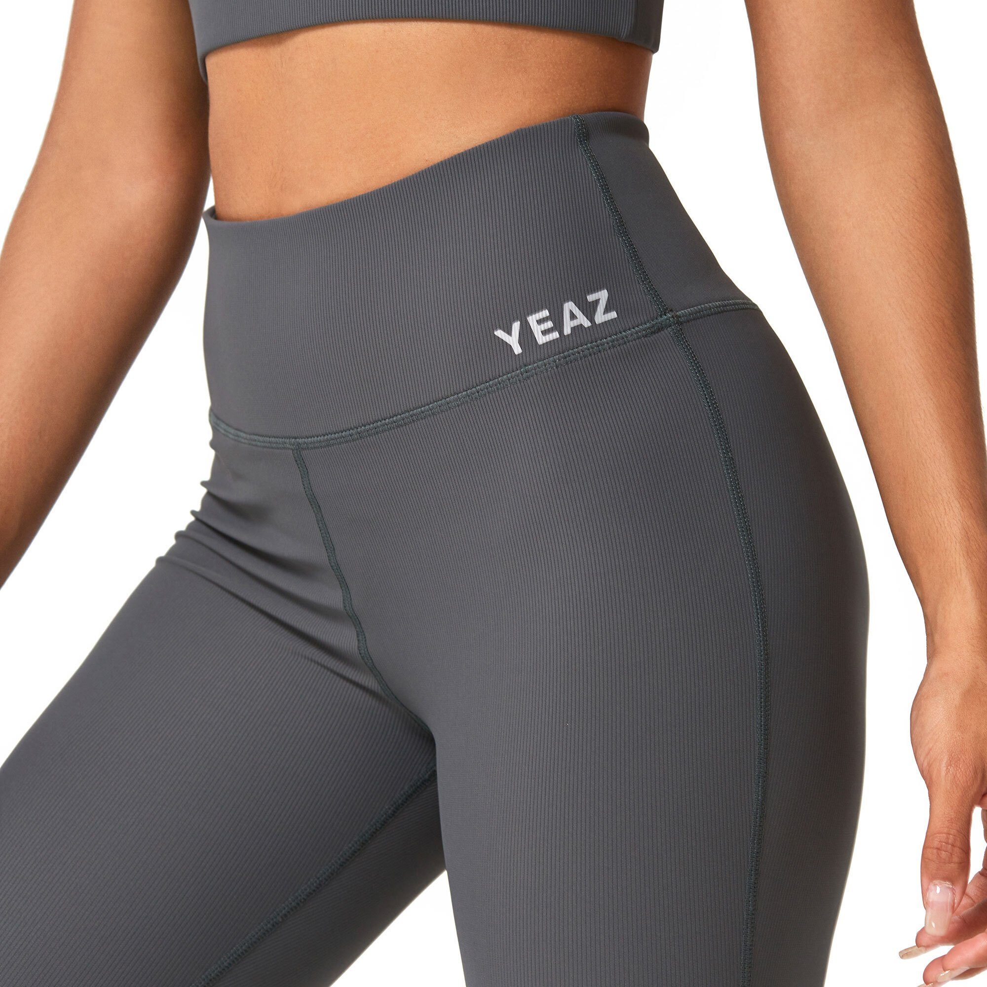 VIBRANT Yogaleggings YEAZ (2-tlg) grau leggings Leggings
