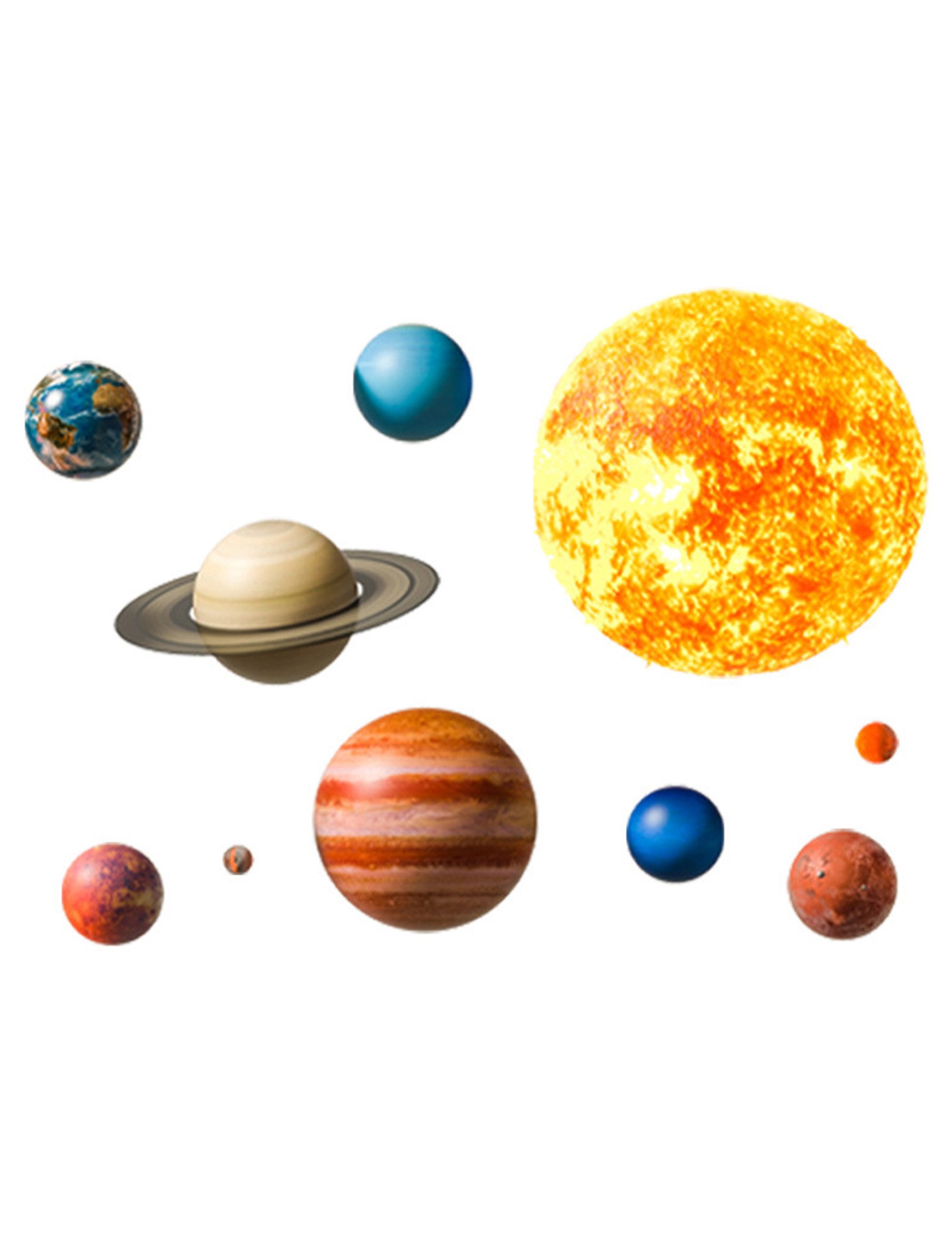 Sipo Wandbild Wandaufkleber Hase, Sterne, Planeten günstig online kaufen
