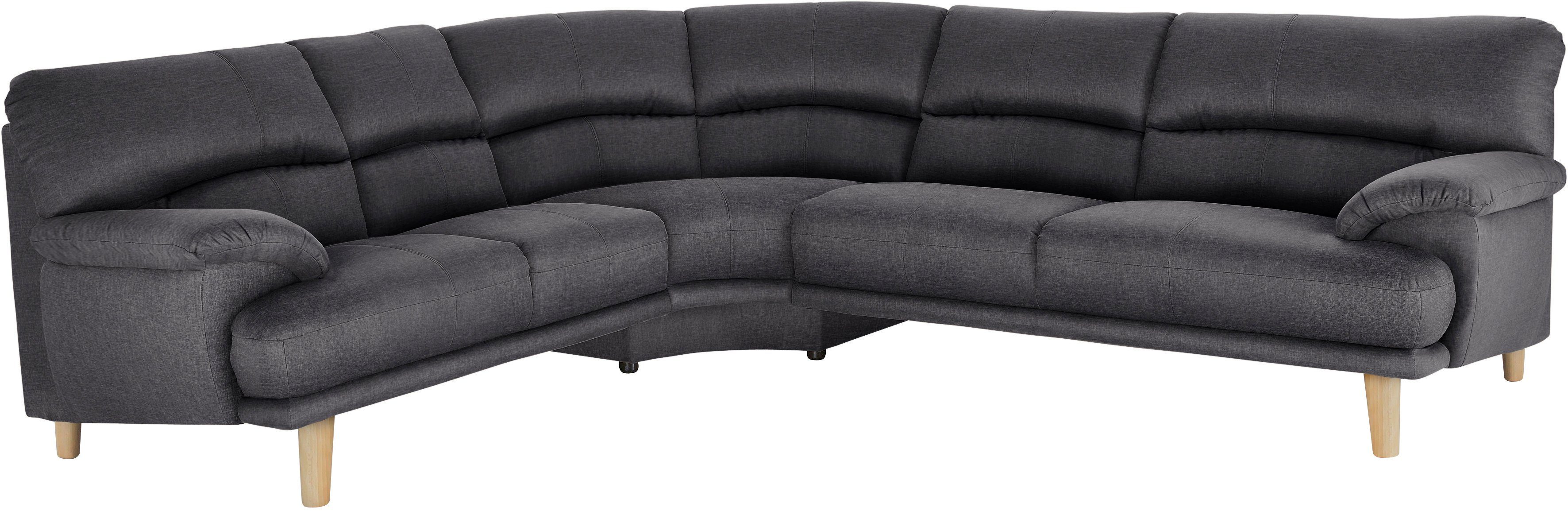 TRENDMANUFAKTUR Polsterecke Cecilia, italienisches Designsprache, modern günstig online kaufen