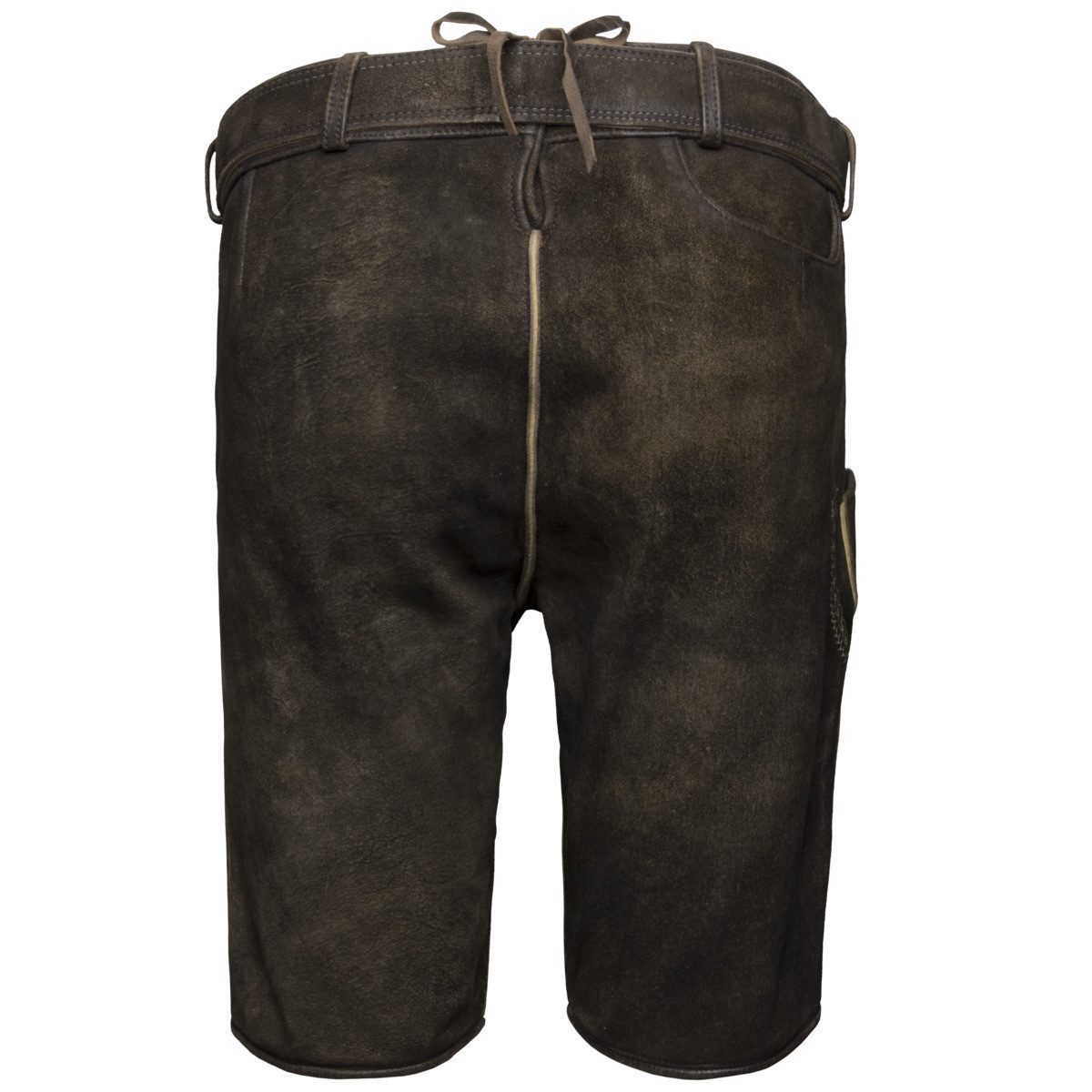 Krüger Trachtenlederhose Theodor Herren (1-tlg) Trachtenlederhose, Trachtenhose, Bayerische Lederhose, Oktoberfest