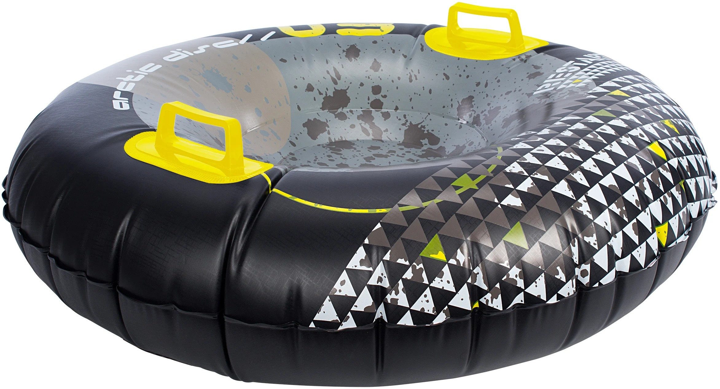 Schlitten RESTART Arctic Disc Ø 90cm - Schlitten Bob aufblasbarer Schneereifen