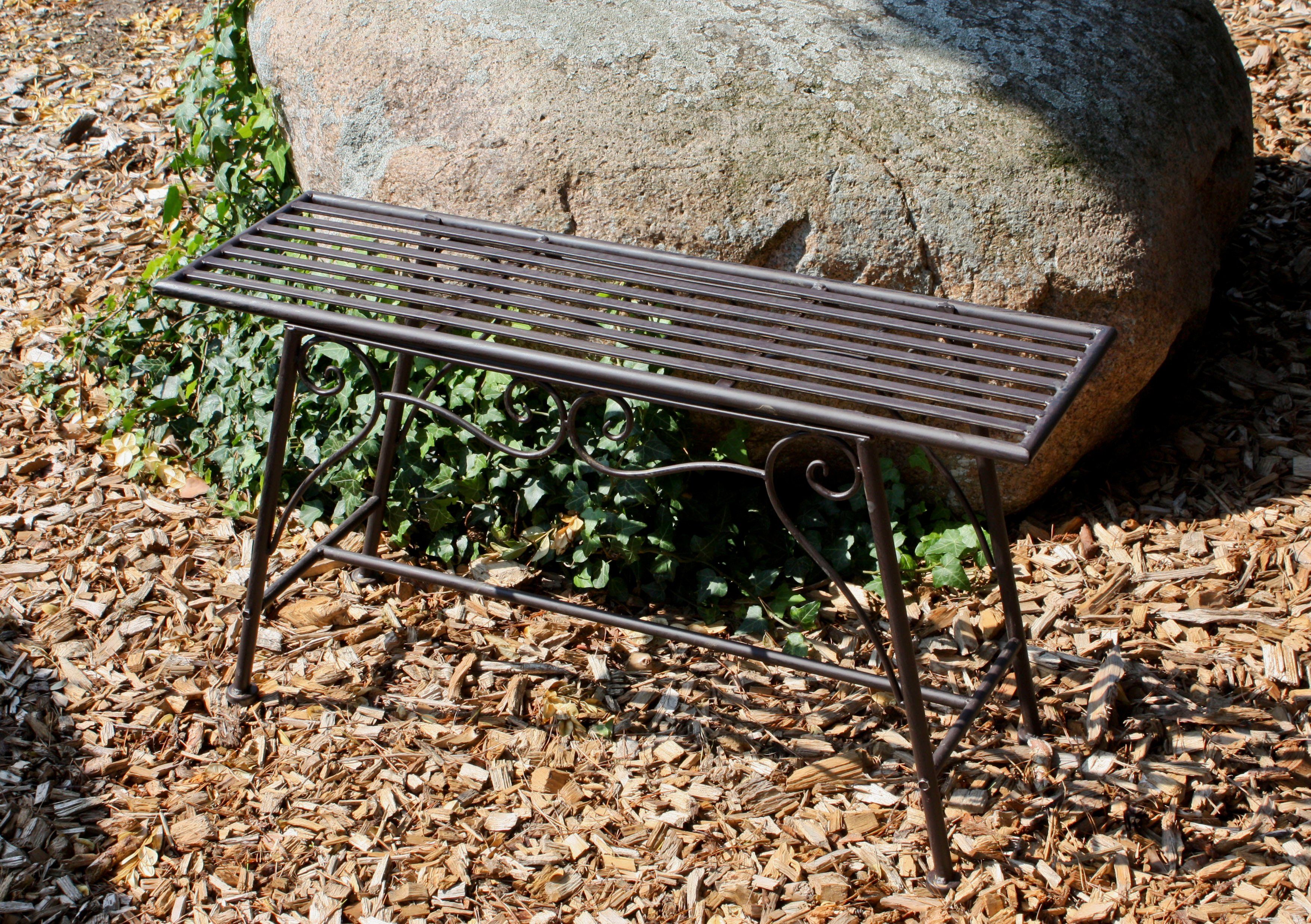 Garden Pleasure Gartenbank Lorin (Gartenbank, OTTOs Choice), für zwei Personen, Rost-Optik – Bild 2 von 4