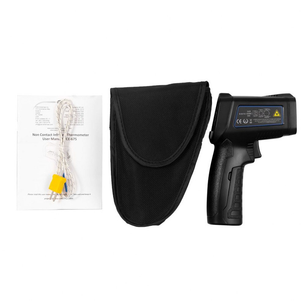 Gartenthermometer Digitalthermometer PCE-675 inkl. Typ-K