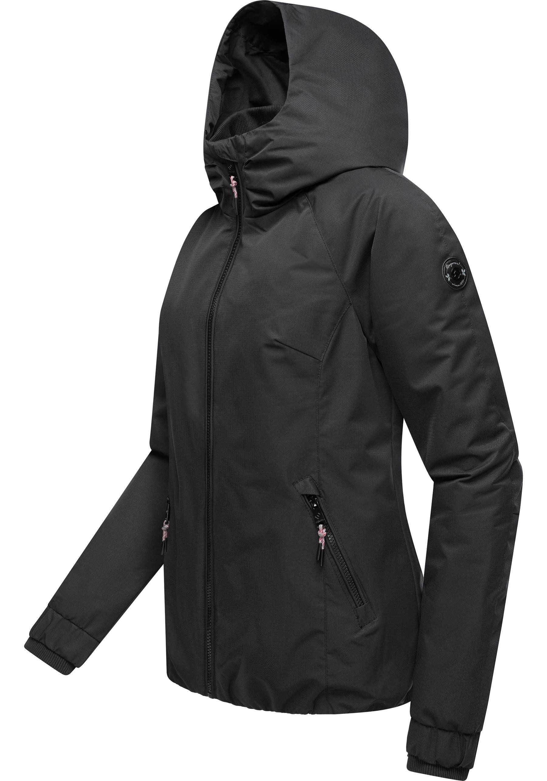 Ragwear Winterjacke Dizzie Warm Rain Wasserdichte warme Damen Jacke mit Kapuze