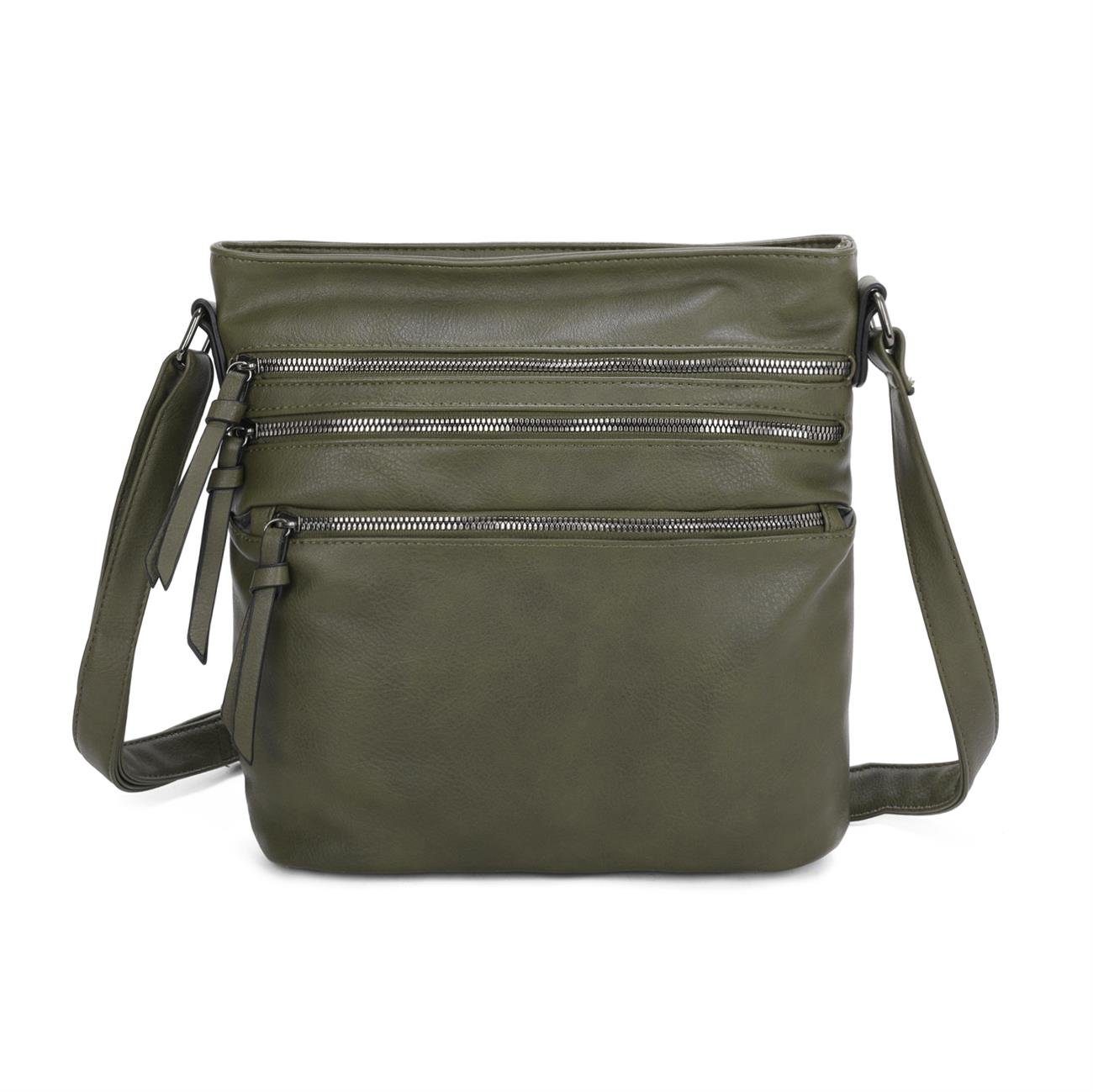 ITALYSHOP24 Schultertasche Damen Hand-Tasche XL Shopper günstig online kaufen