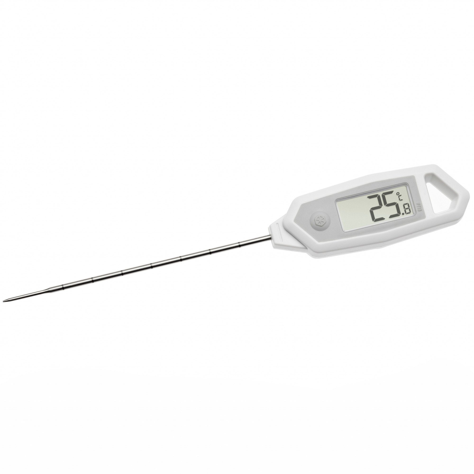 TFA Dostmann 30.1069 Thermo Jack Jet 30.1069 Thermomètre numérique pour barbecue à viande, thermomètre de cuisine, thermomètre à piquer, température centrale, barbecue, rechargeable via USB, lavable