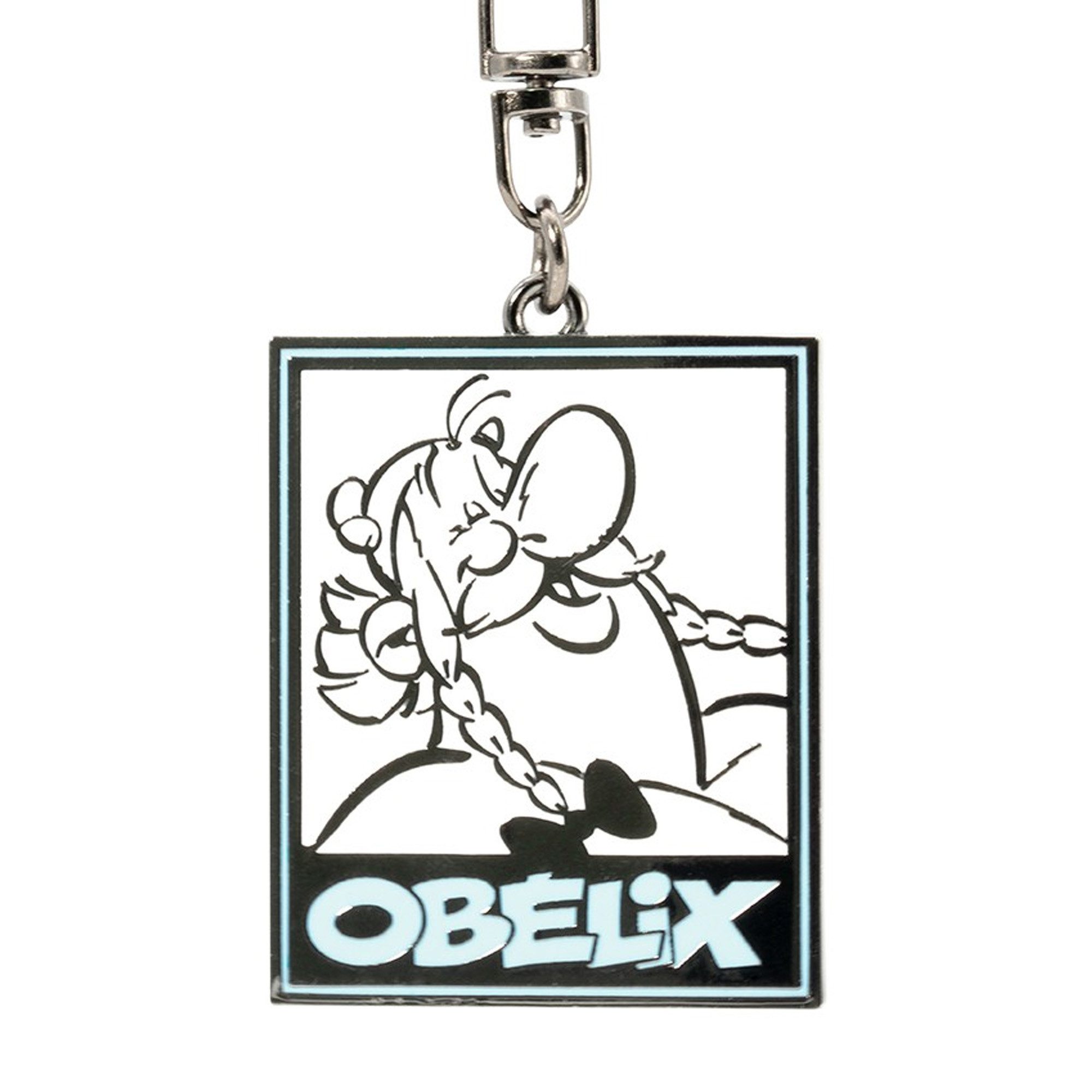 Abysse Schlüsselanhänger Obelix Metall-Schlüsselanhänger - Asterix