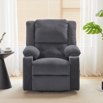 Ulife Massagesessel TV-Sessel mit Aufstehhilfe und Liegefunktion Elektrischer, Massagefunktion, Heizfunktion, Massagesessel mit Fernbedienung