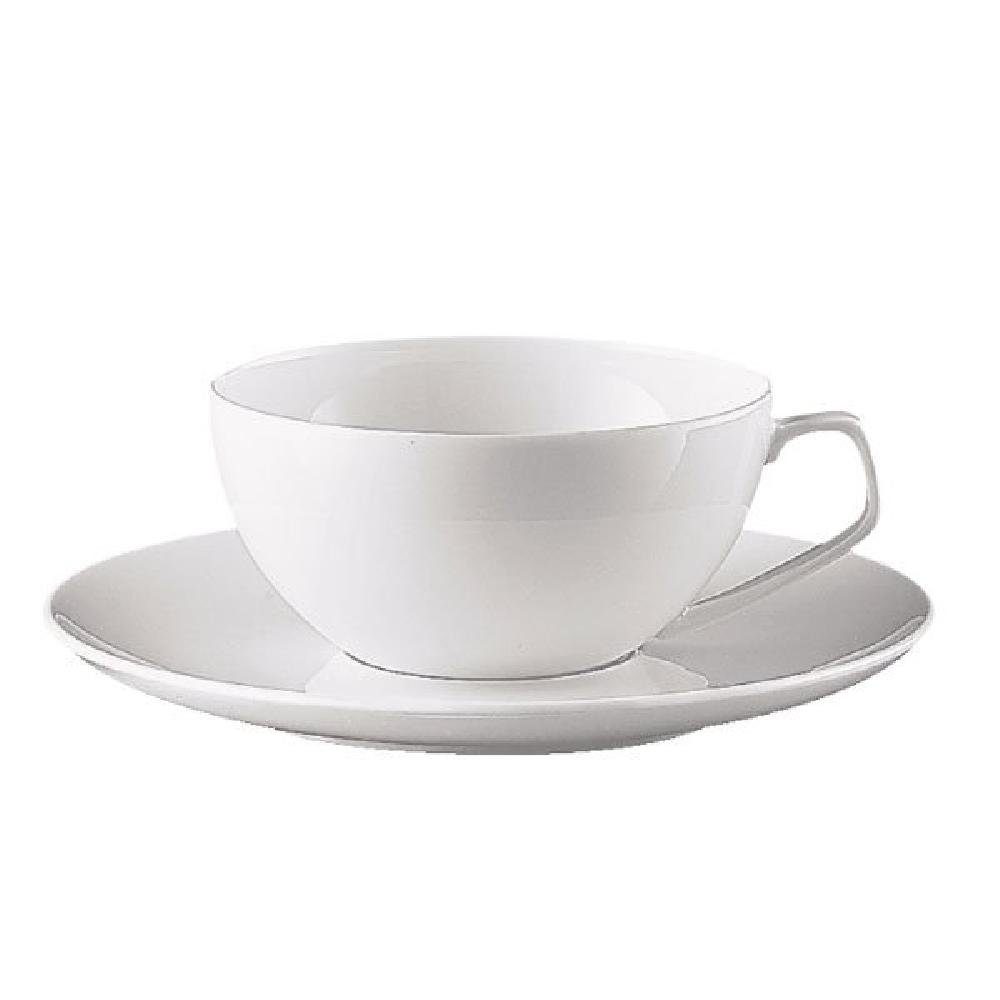 Rosenthal Tasse Teetasse mit Weiß Untertasse (2-teilig) Tac