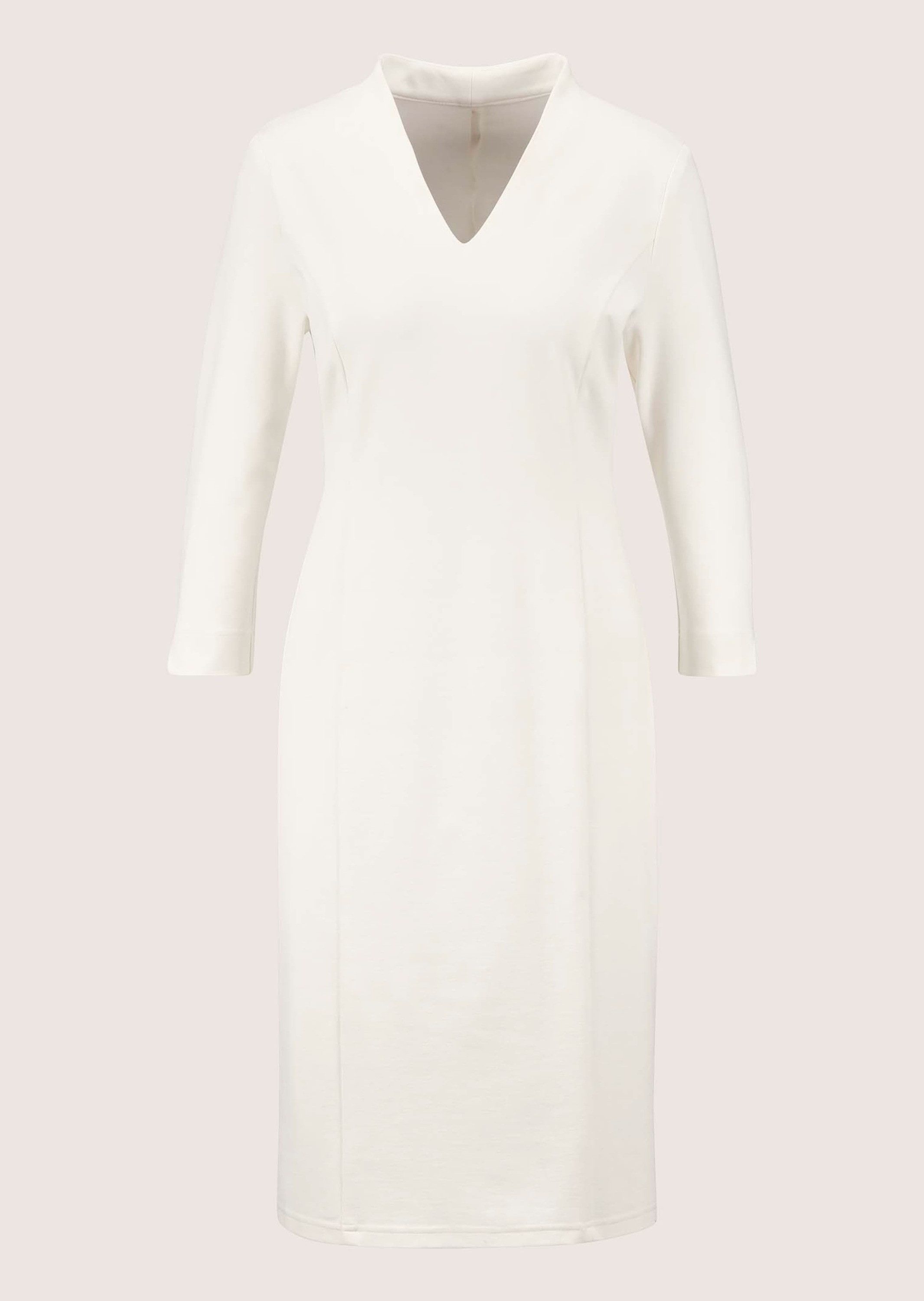 Midikleid Schlankes Sommerkleid mit 3/4-Arm