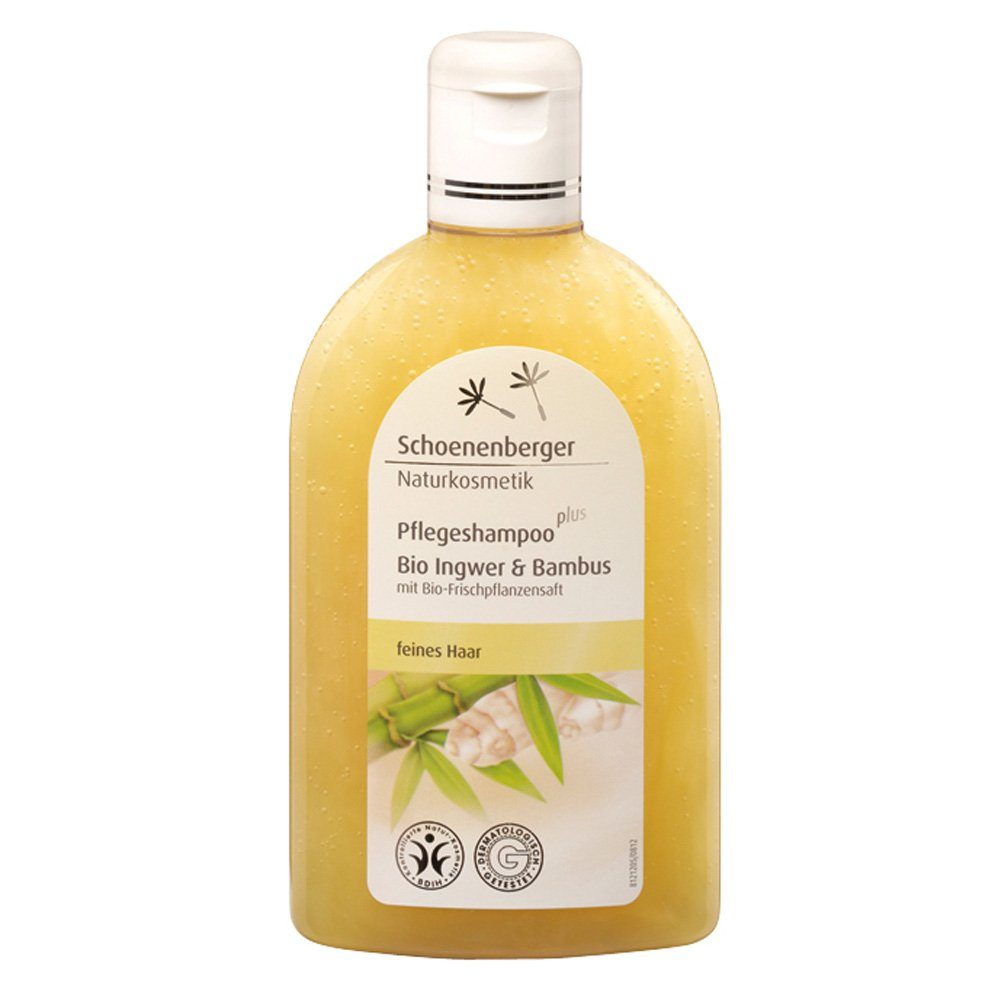 Schoenenberger Haarshampoo Shampoo Ingwer plus 250 Bambus, ml