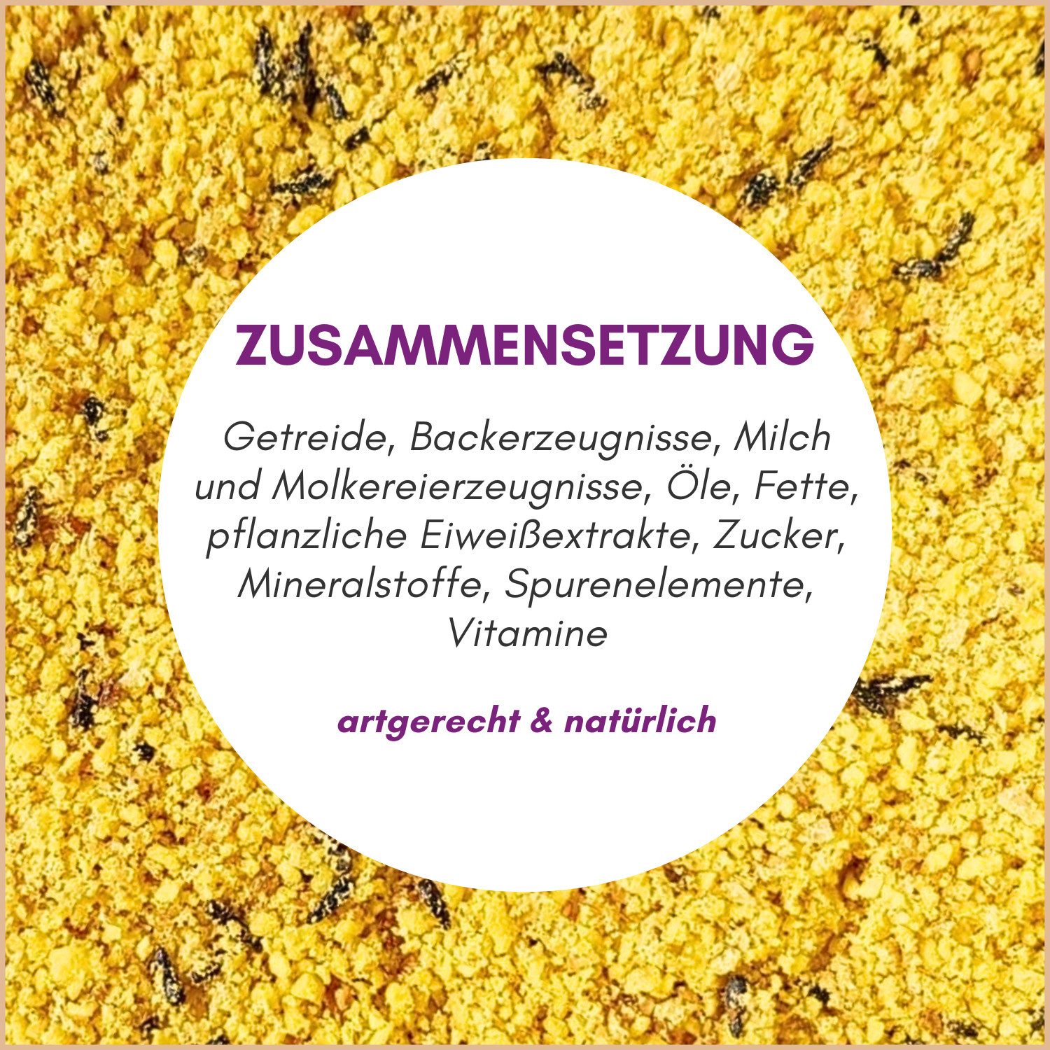 Optimax Kondition- und Aufzuchtfutter für Vögel - Eifutter für alle Ziervögel, Ergänzungsfutter für: Ziervogel